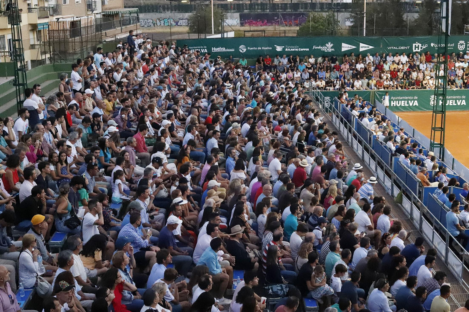 Copa del Rey de Tenis. Imágenes del gran ambiente en las semifinales