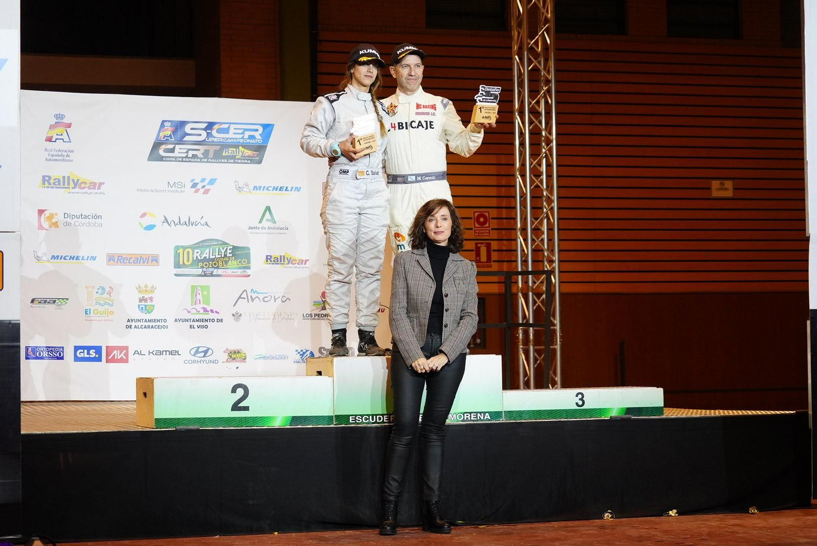 Las mejores imágenes de la entrega de premios del Rallye Ciudad de Pozoblanco