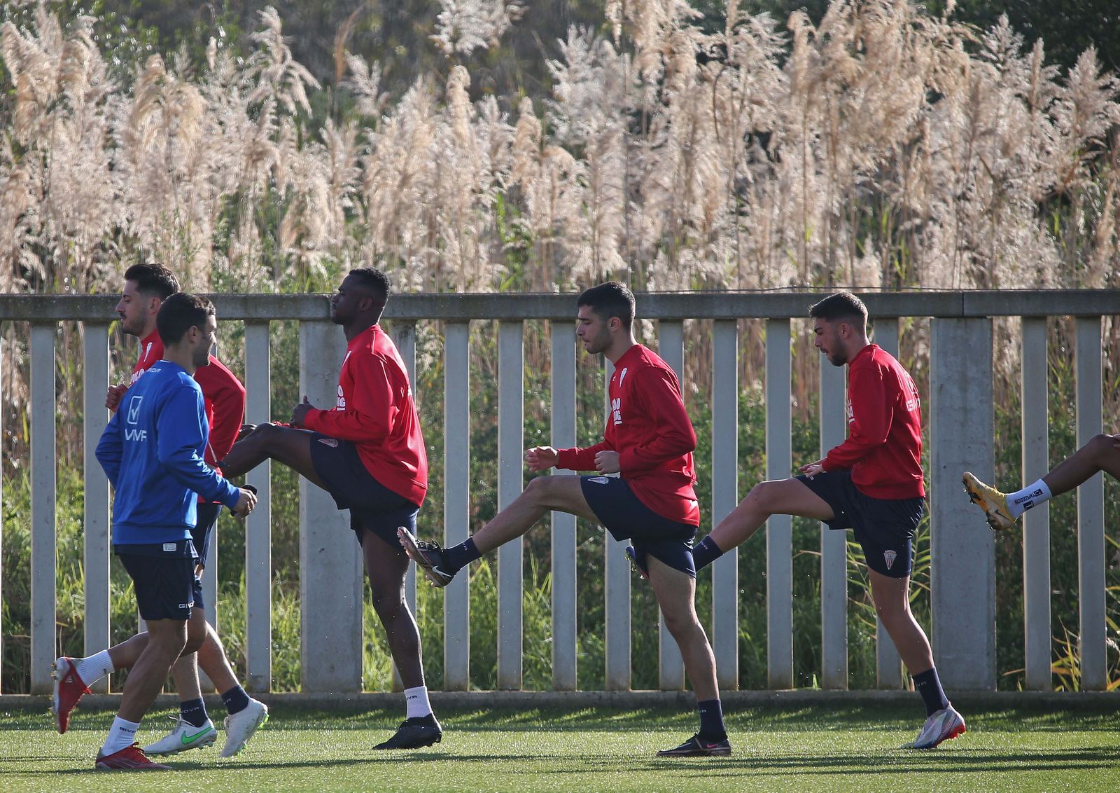 Fotos del entrenamiento del Algeciras CF previo al partido contra el Talavera