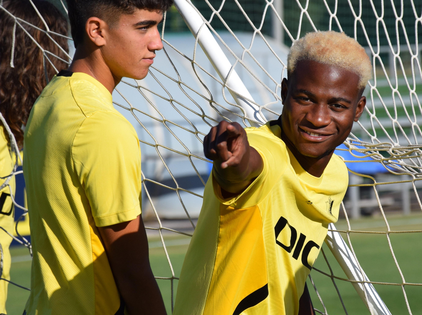 El cadista Nico Junior parece bromear en un entrenamiento reciente. El cadista Nico Junior parece bromear en un entrenamiento reciente.