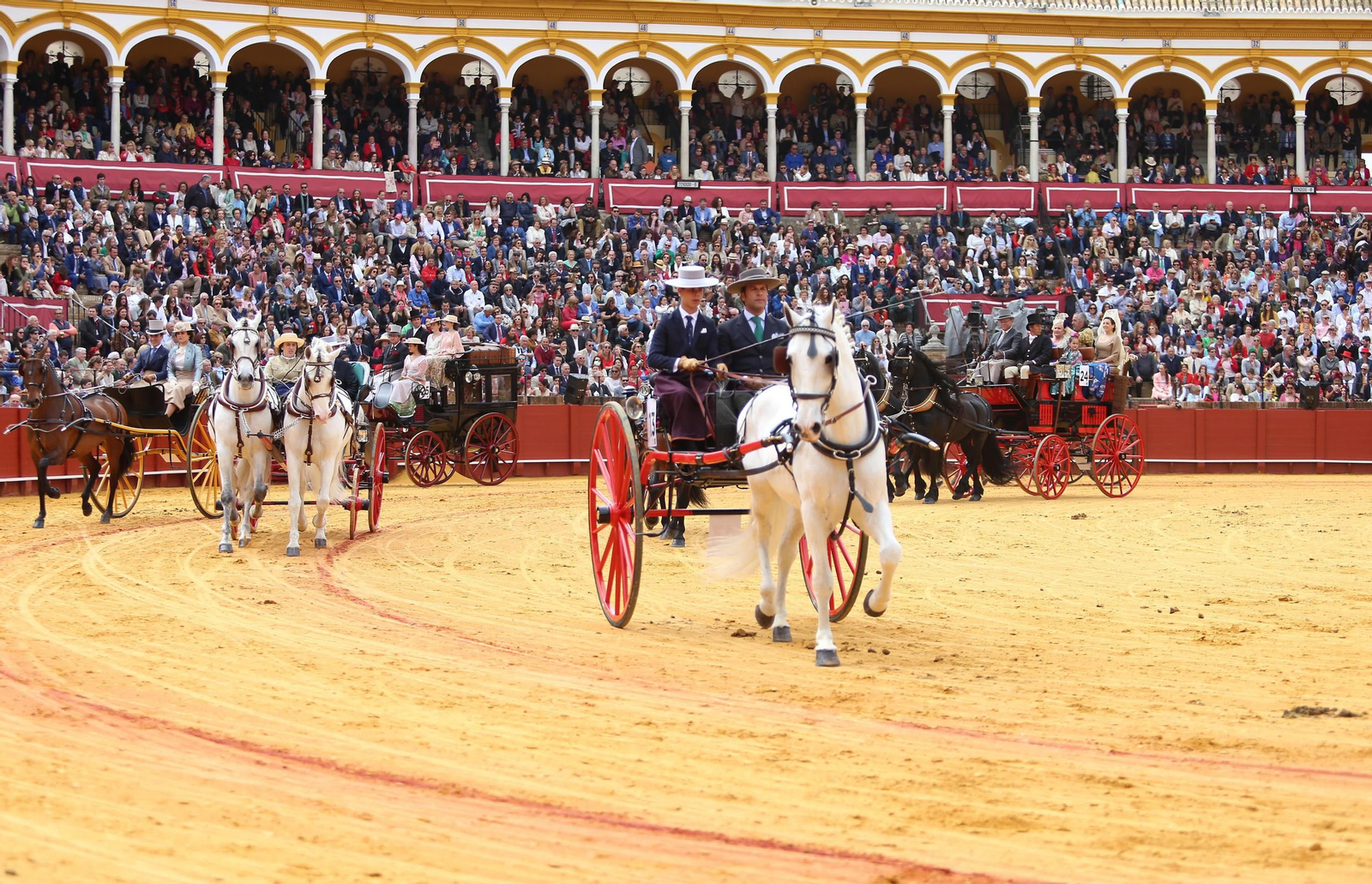 XXXIII Exhibición del Real Club de Enganches de Andalucía en la Maestranza