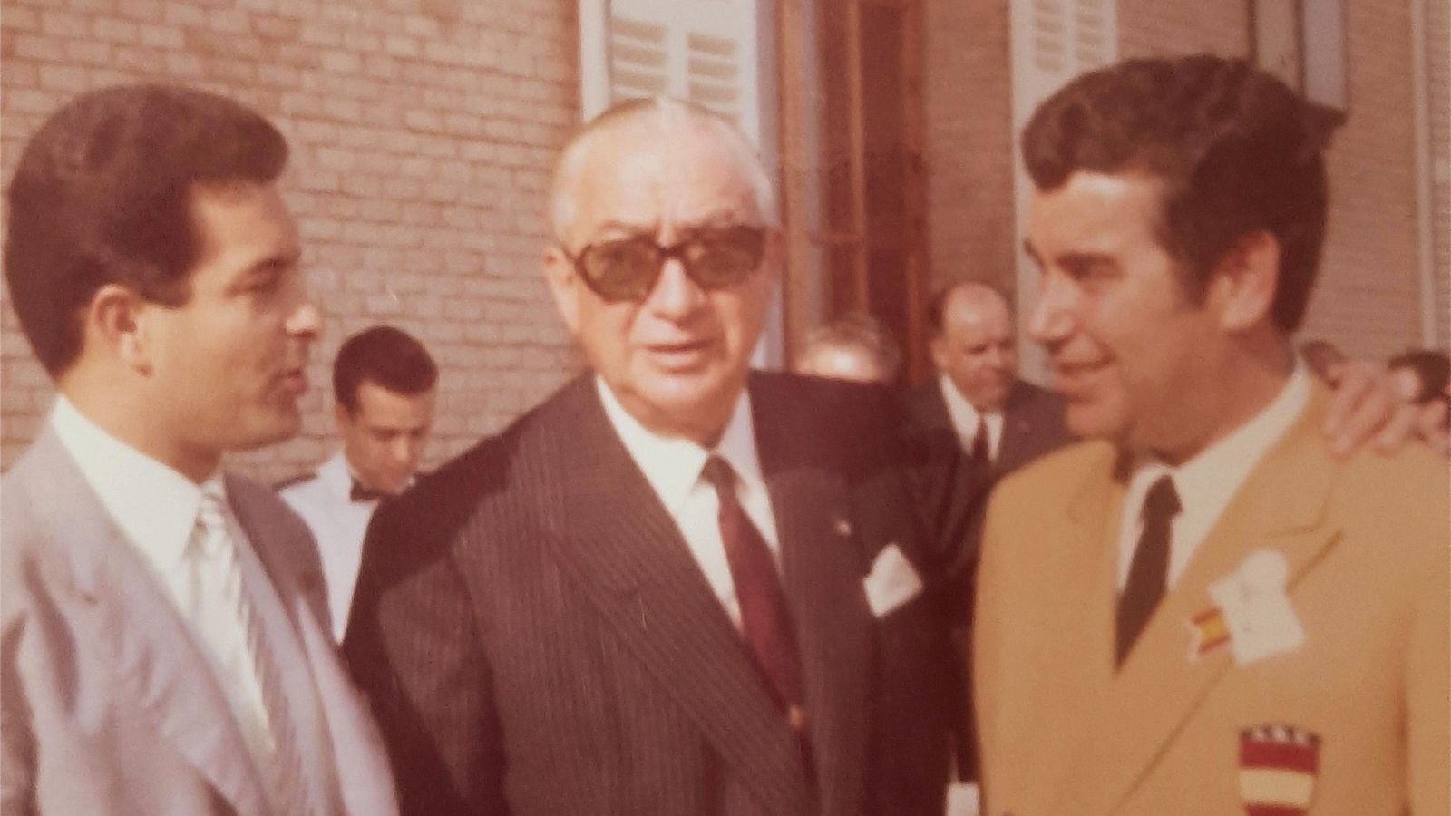 Guerrero junto a Perico Chicote