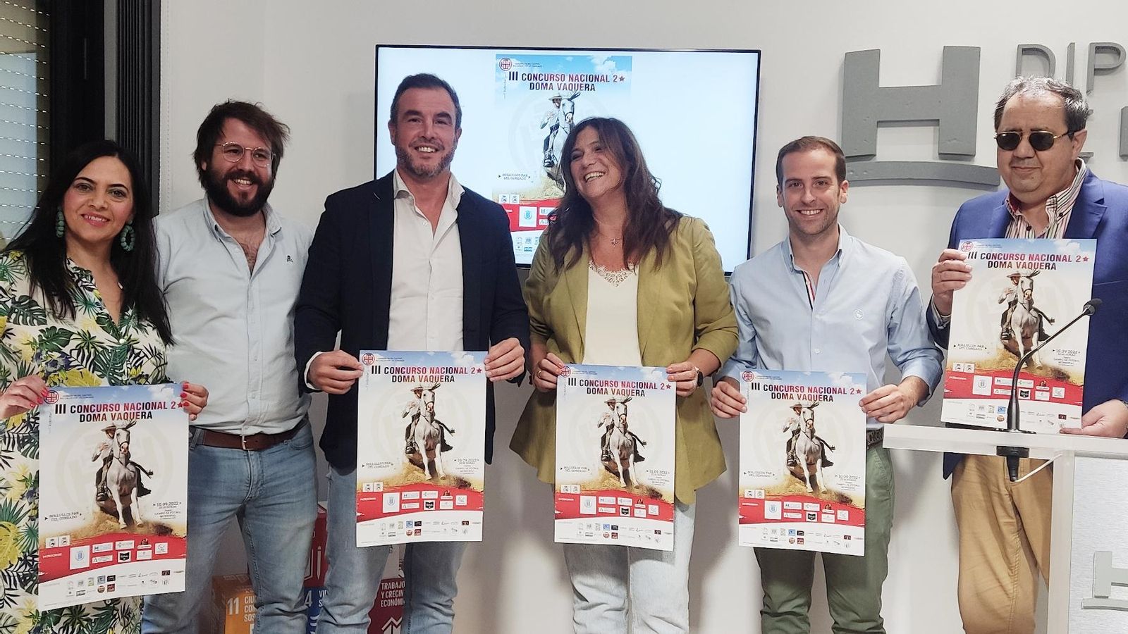Presentación del Concurso Nacional de Doma Vaquera. Presentación del Concurso Nacional de Doma Vaquera.