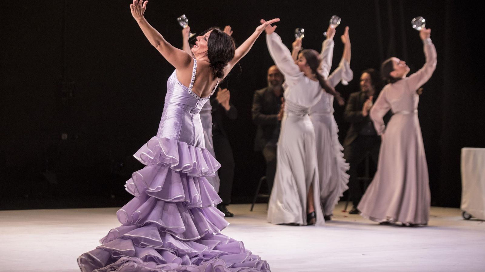 Parte del elenco de "Sí, quiero".