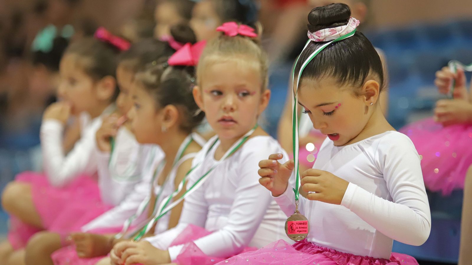 Fotos del Torneo Comarcal de gimnasia rítmica en Algeciras