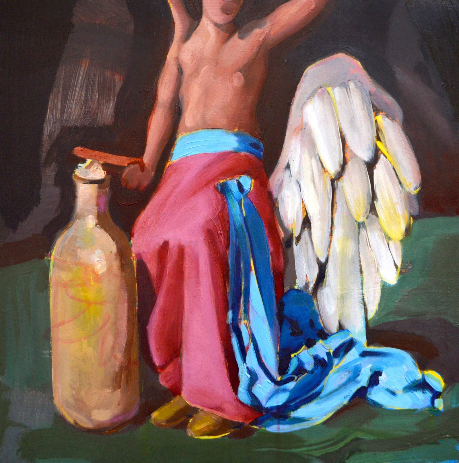 Obra de Juanma Moreno Sánchez en 'El Valle Inquietante'.