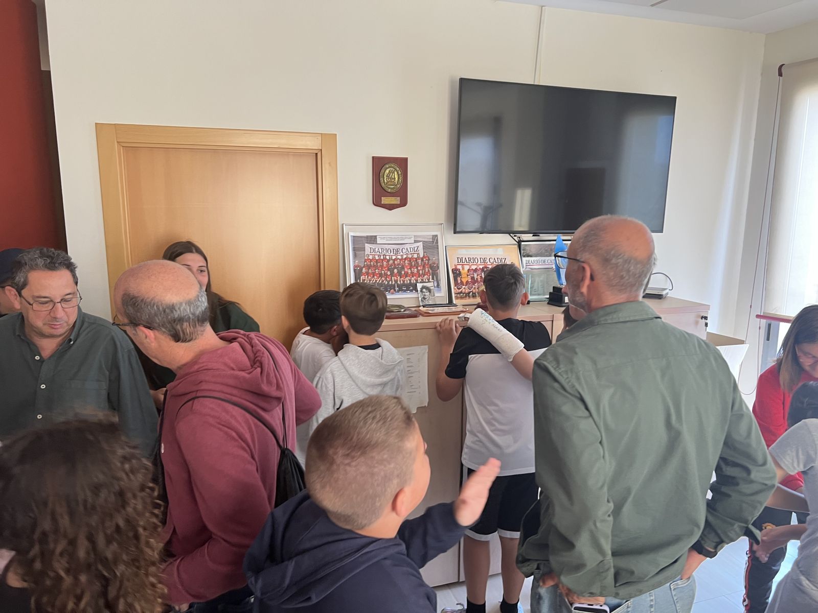 El CEIP Padre José Casal Carrillo de San Fernando visita Diario de Cádiz