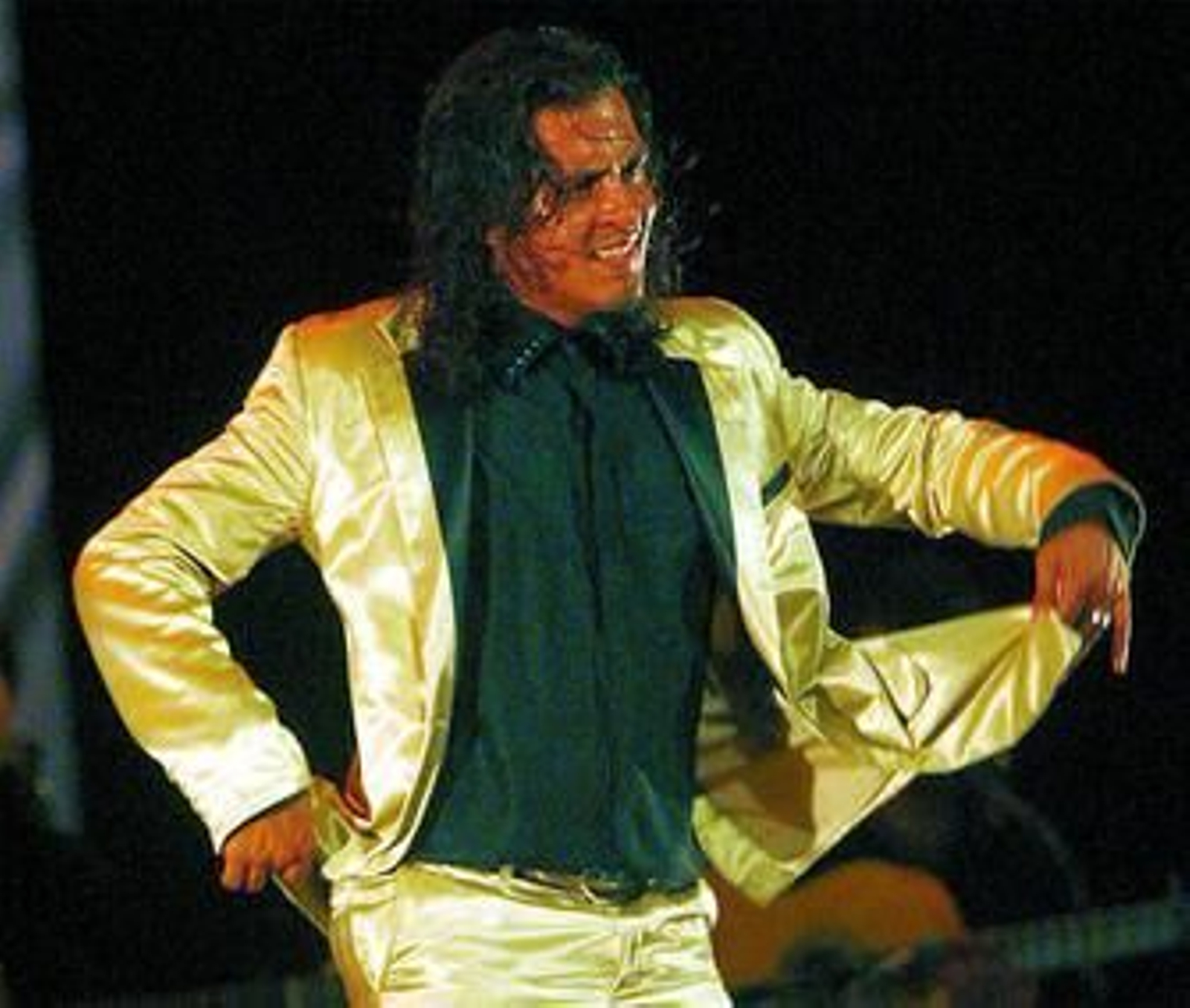 Farruco, durante su actuación del viernes en el Gran Teatro Falla.