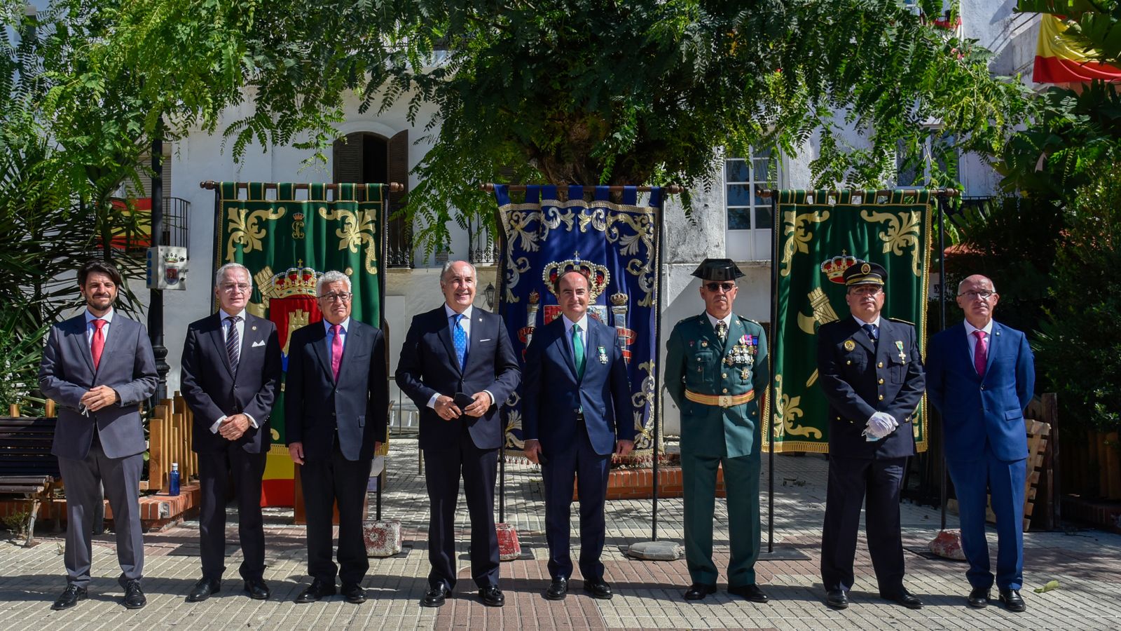 Las fotos de los actos de la Guardia Civil en Tarifa por la festividad de la Virgen del Pilar