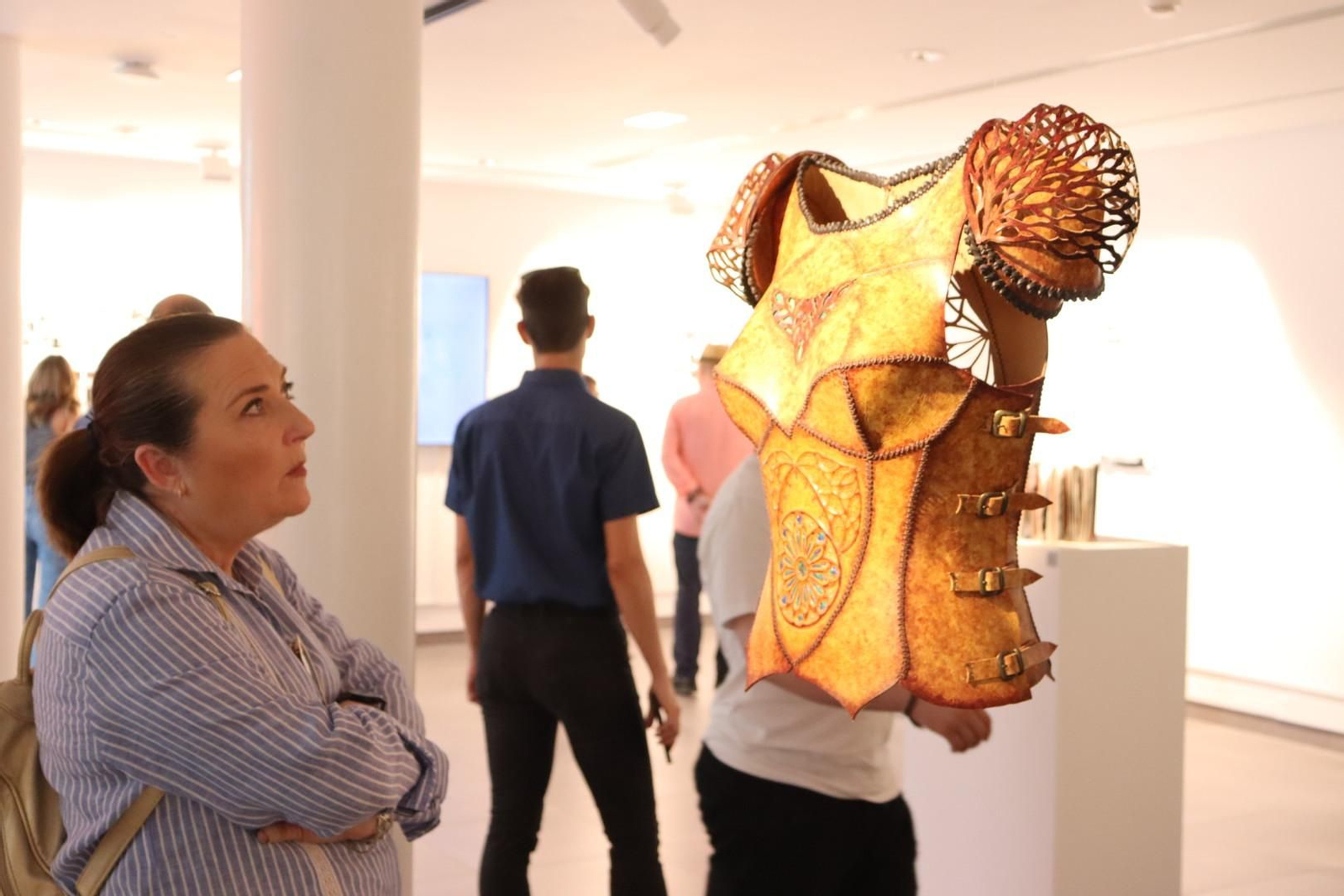 Los alumnos de las escuelas Mateo Inurria y Dionisio Ortiz exponen sus obras, en imágenes