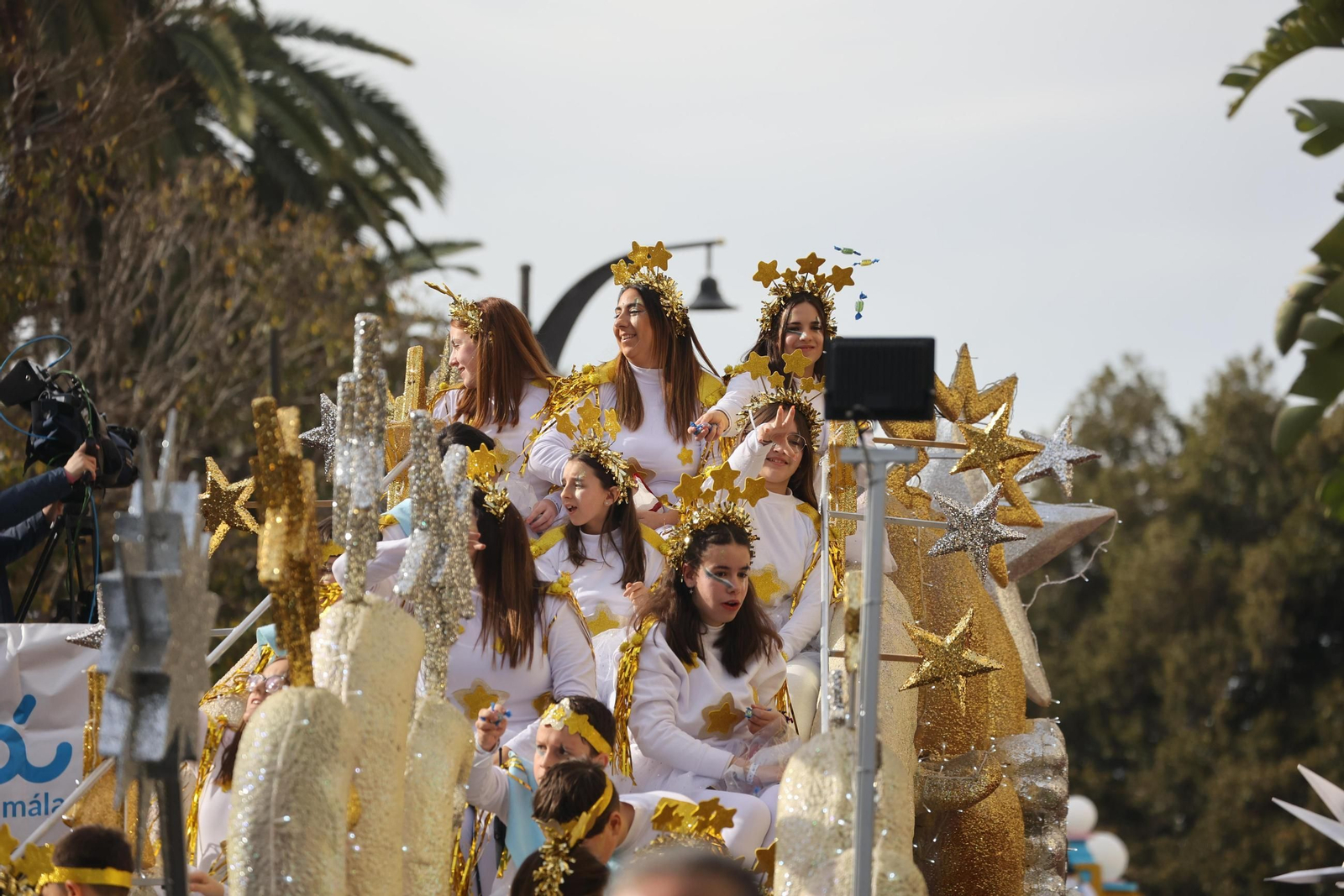 La Cabalgata de Reyes Magos de Málaga, en imágenes