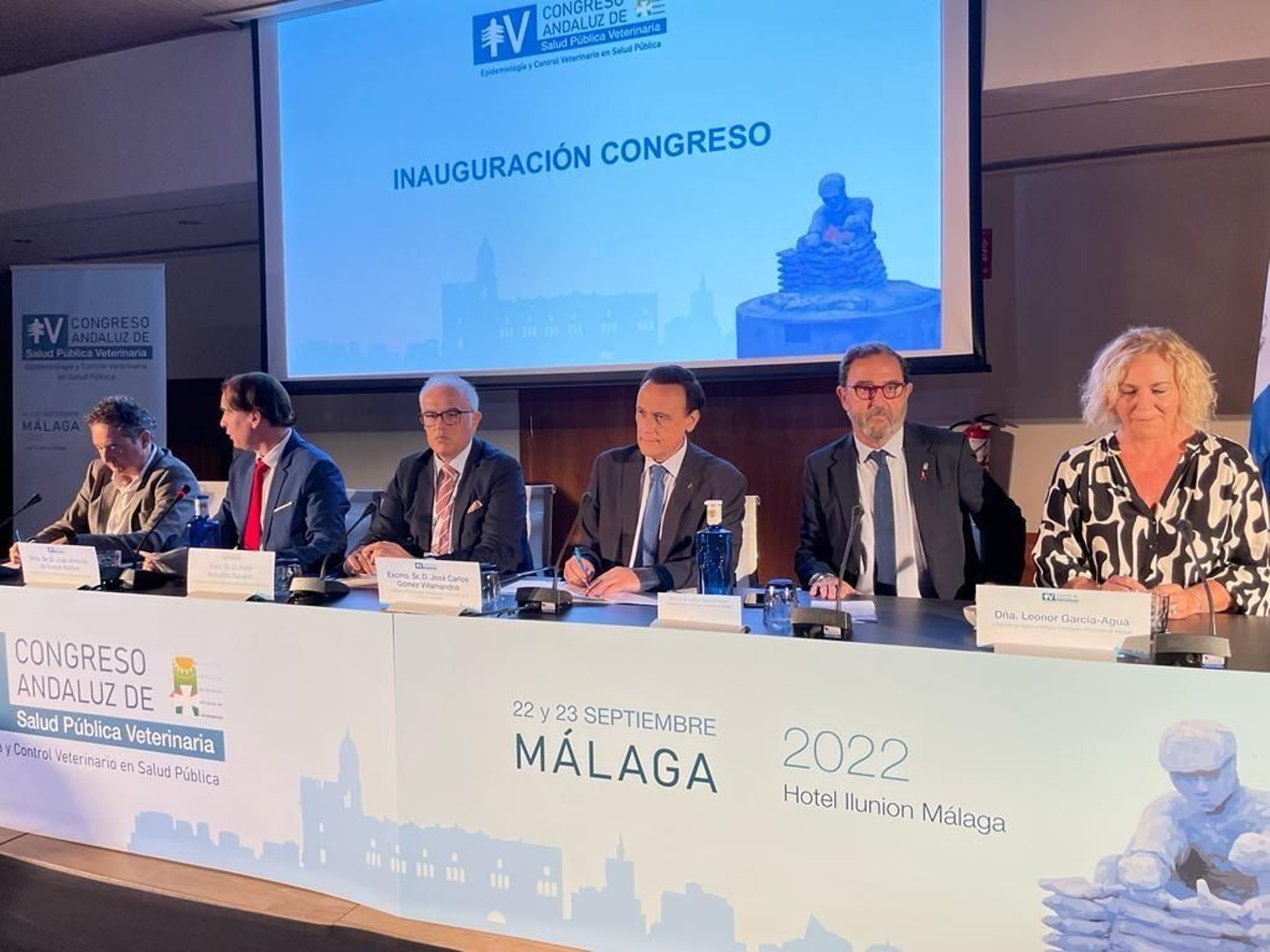 Inauguración del Congreso Andaluz de Salud Pública Veterinaria de Málaga.