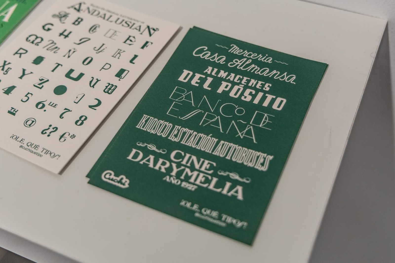 Todo lo que siempre quisiste saber sobre la tipografía andaluza en esta exposición de Carlos Campos que puedes ver en la Escuela de Arte José Nogué