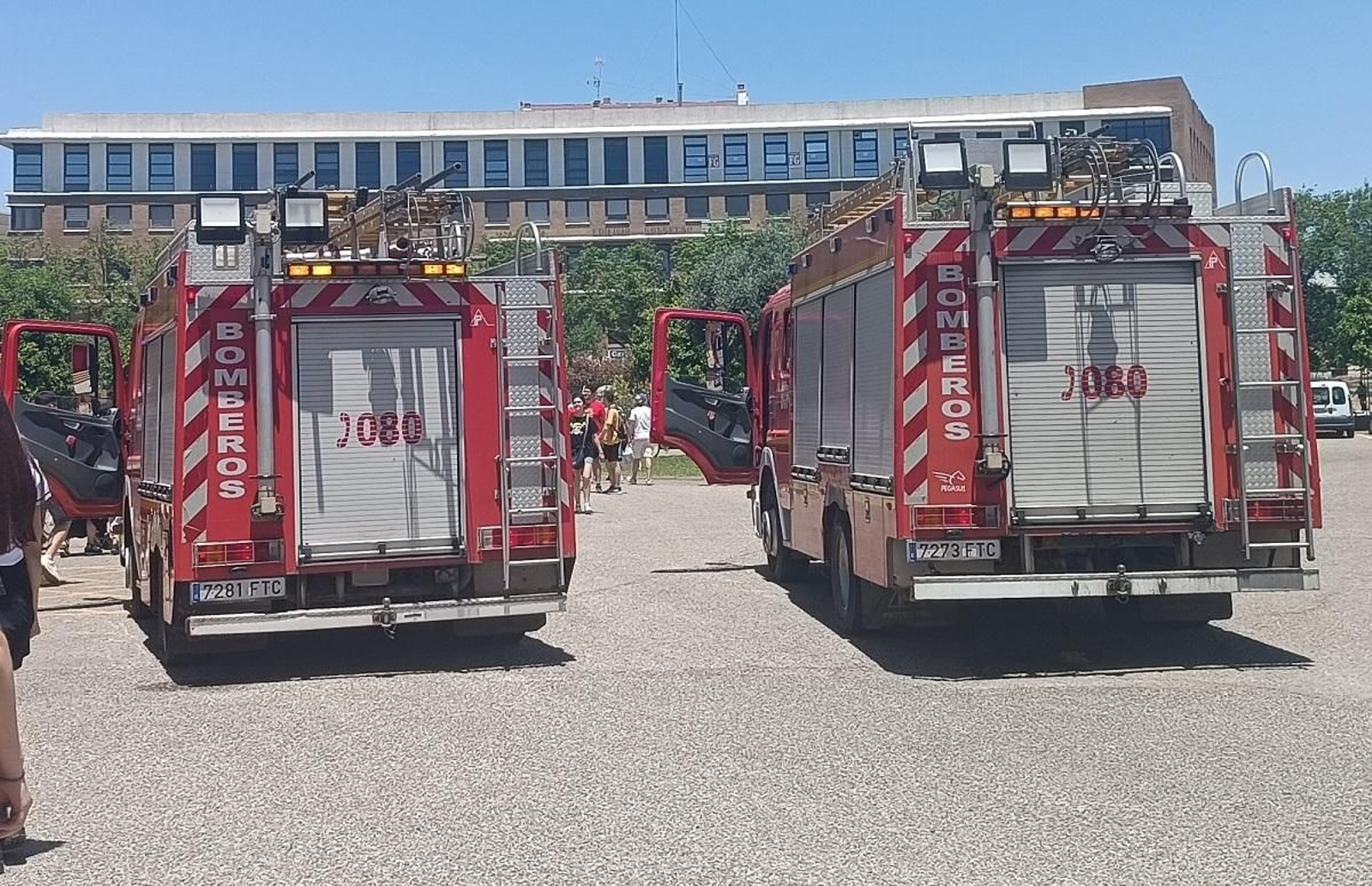 Los Bomberos en Fibes.
