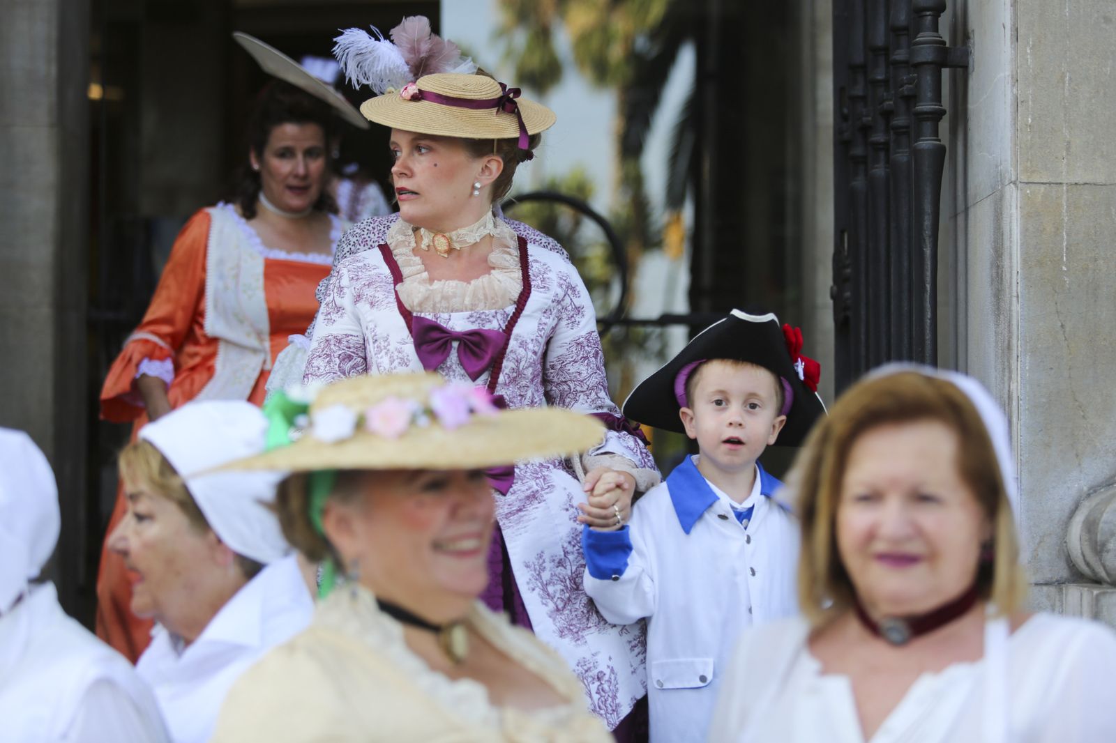 Las fotos del desfile en Málaga en recuerdo a Bernardo de Gálvez