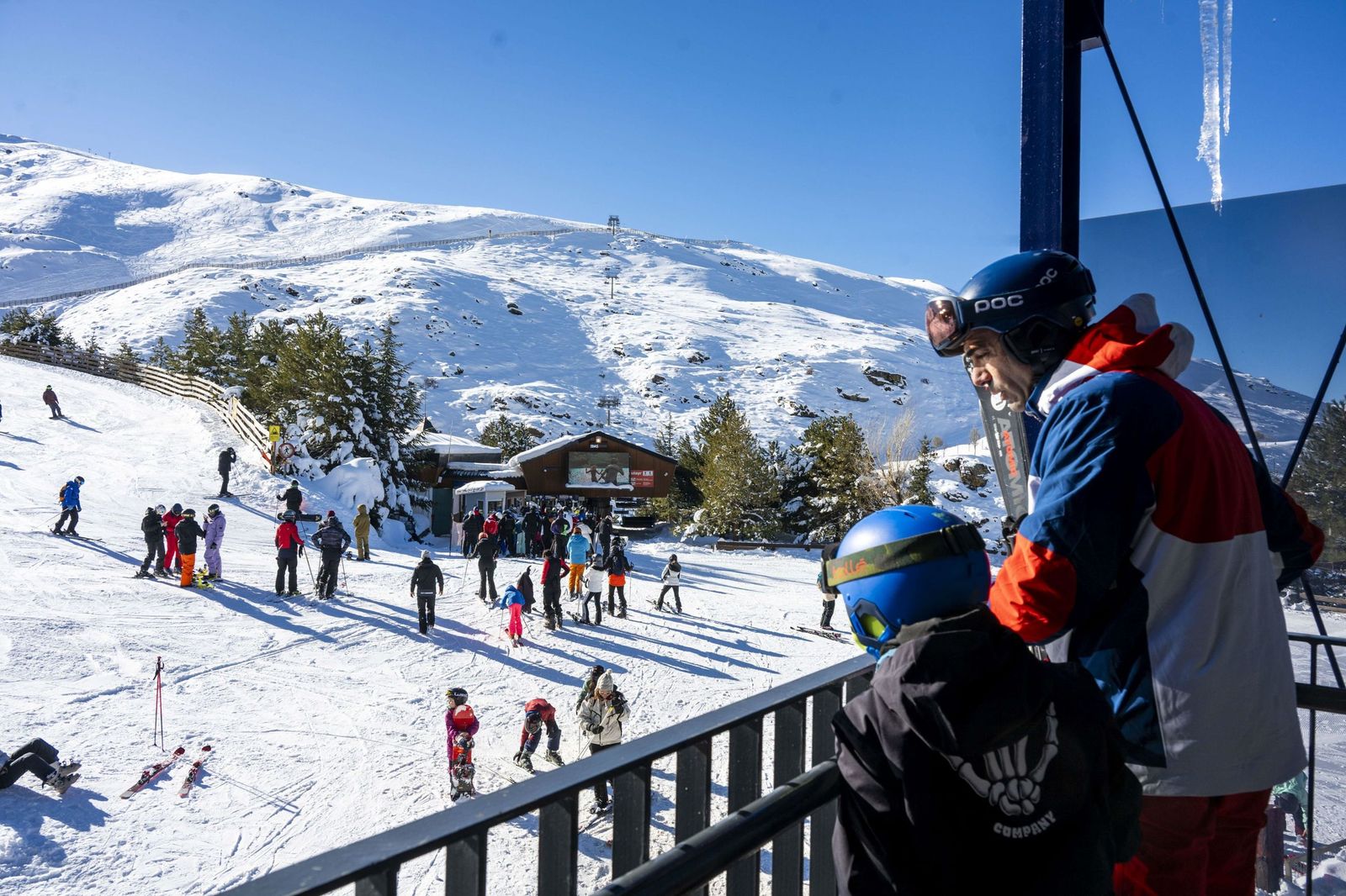 Imagen de archivo de la estación de esquí de Sierra Nevada