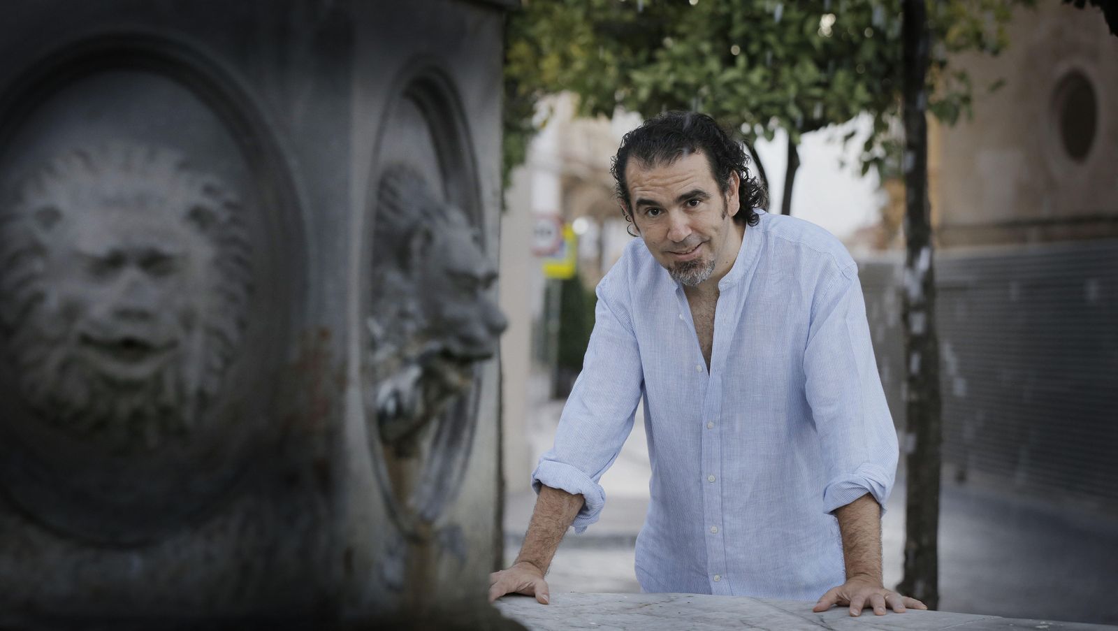 El cantaor David Lagos (Jerez de la Frontera, 1973).