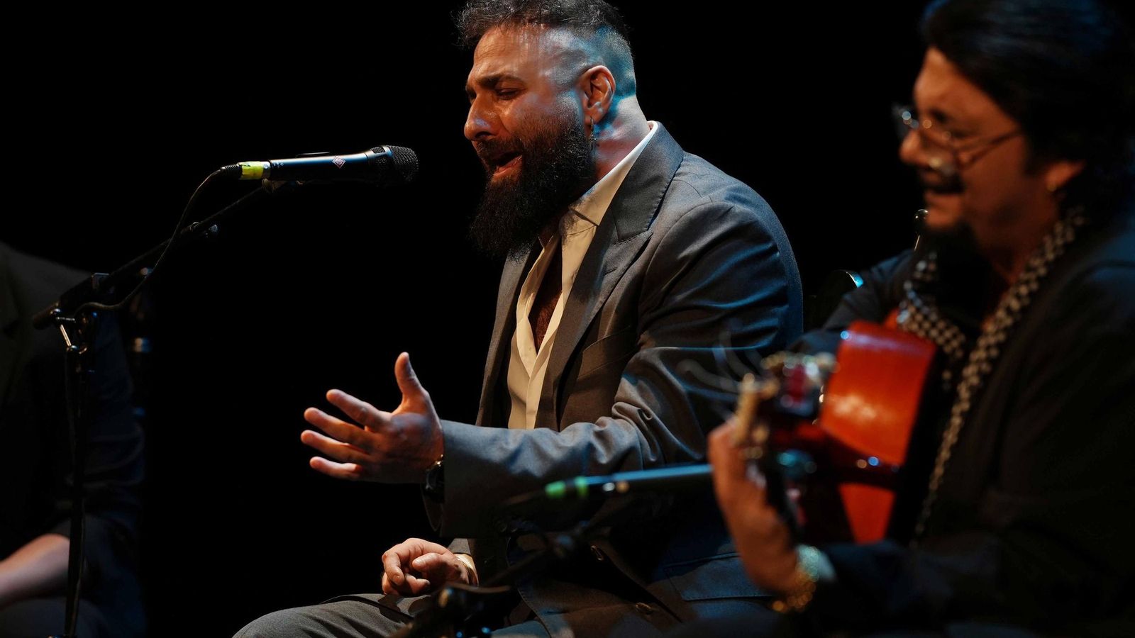 José del Calli, en su actuación en la fase de selección.