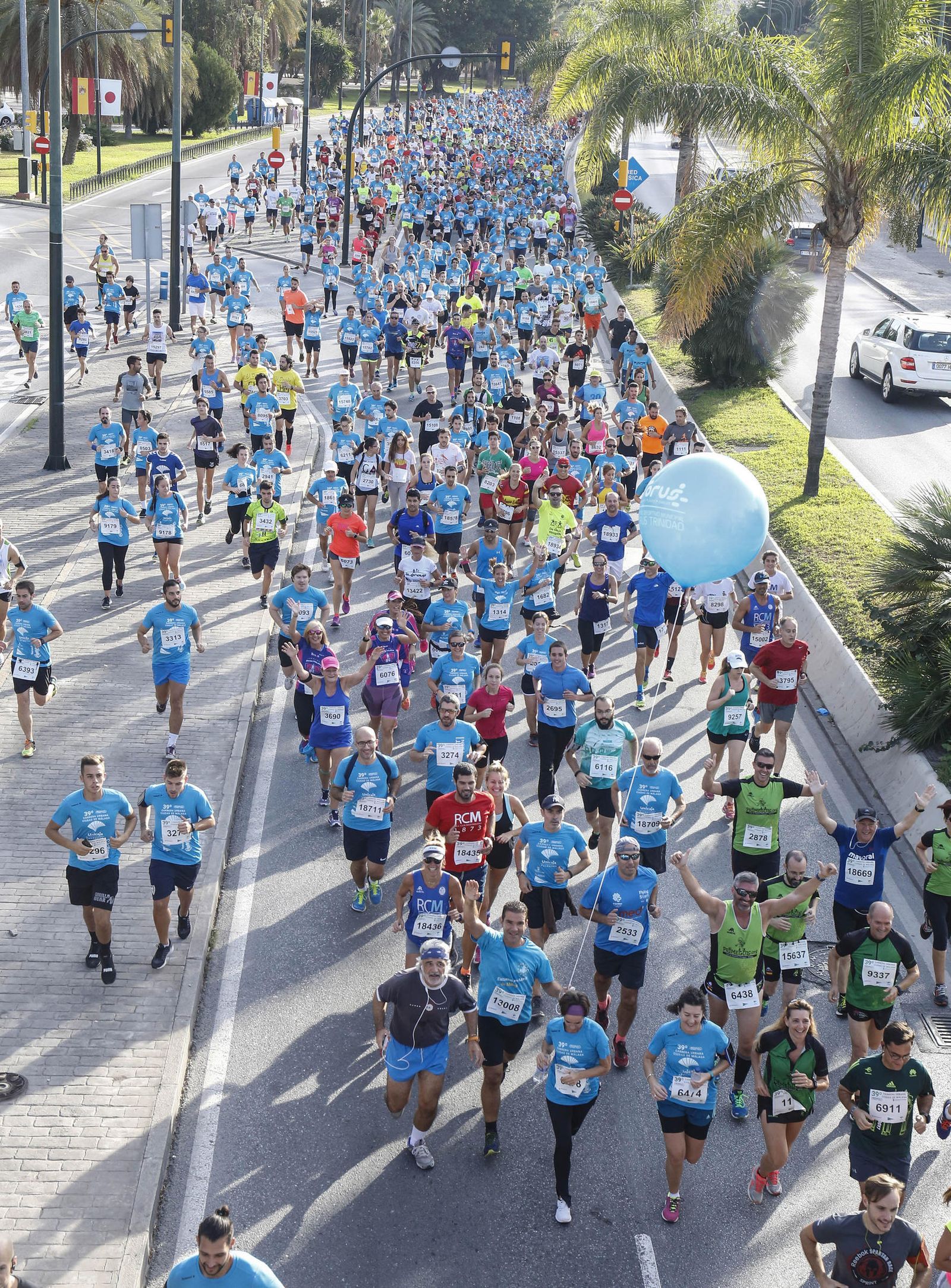 Imágenes de la Carrera Urbana Ciudad de Málaga