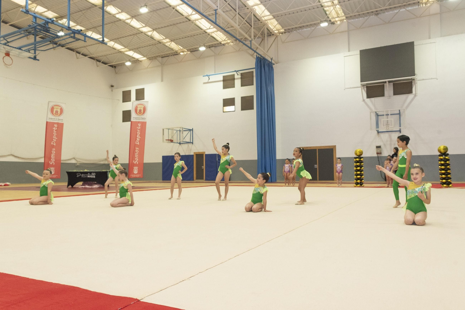 Las fotos del campeonato comarcal de gimnasia rítmica, en San Roque