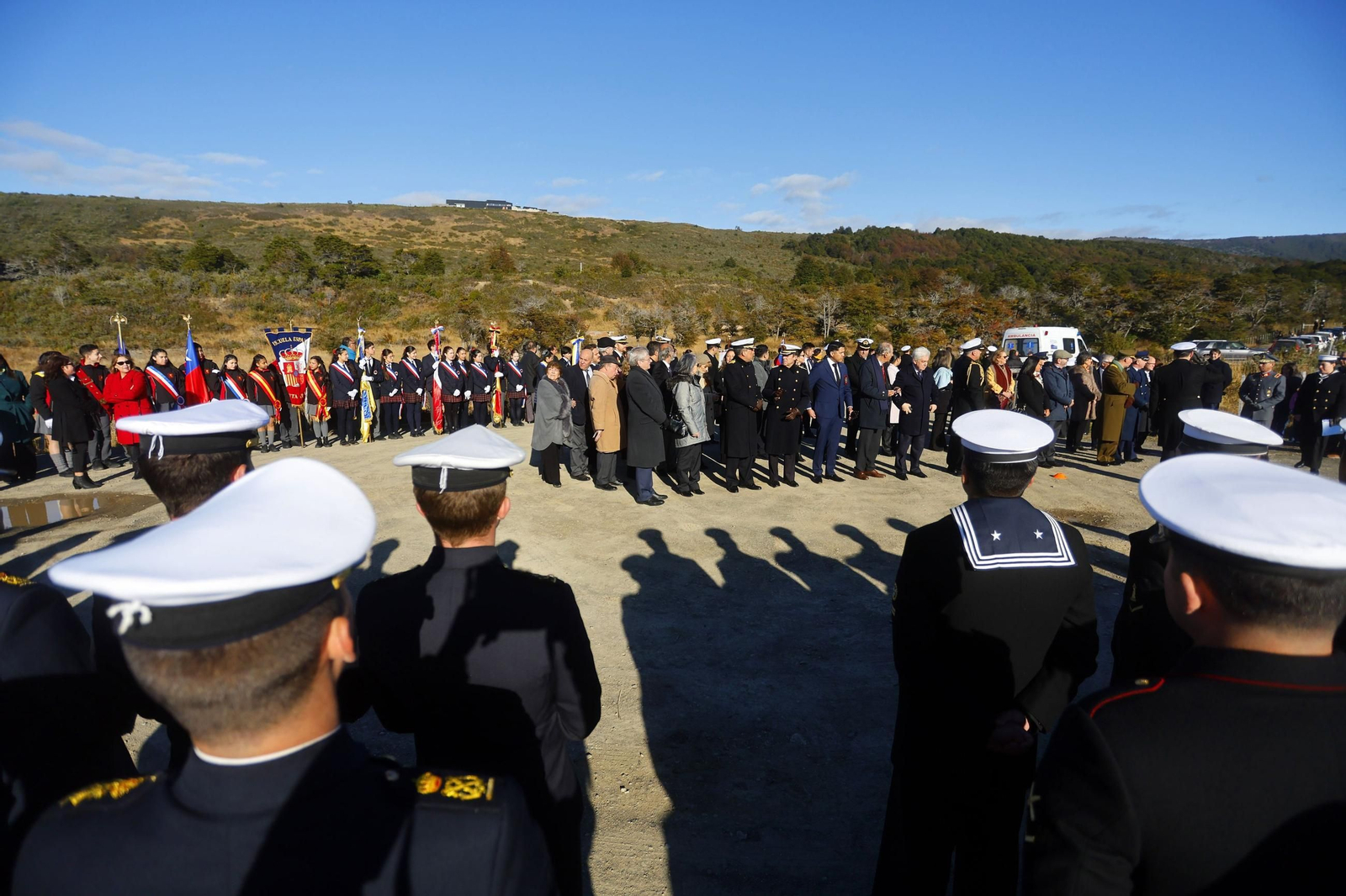 Las imágenes del 'Juan Sebastián de Elcano' en Punta Arenas (Chile)