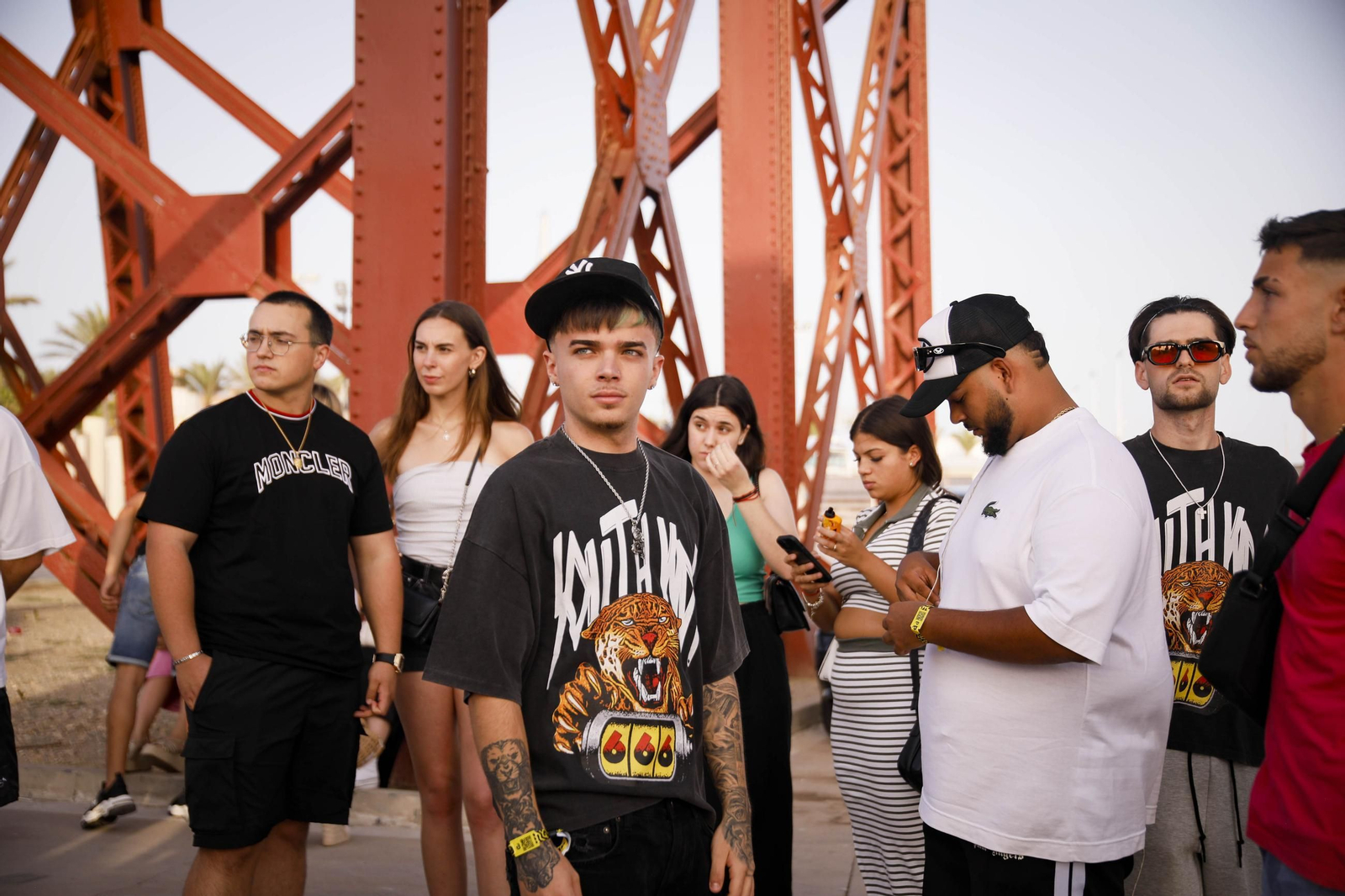 Imágenes del Festival AlmeriArt en el Parque de las Almadrabillas