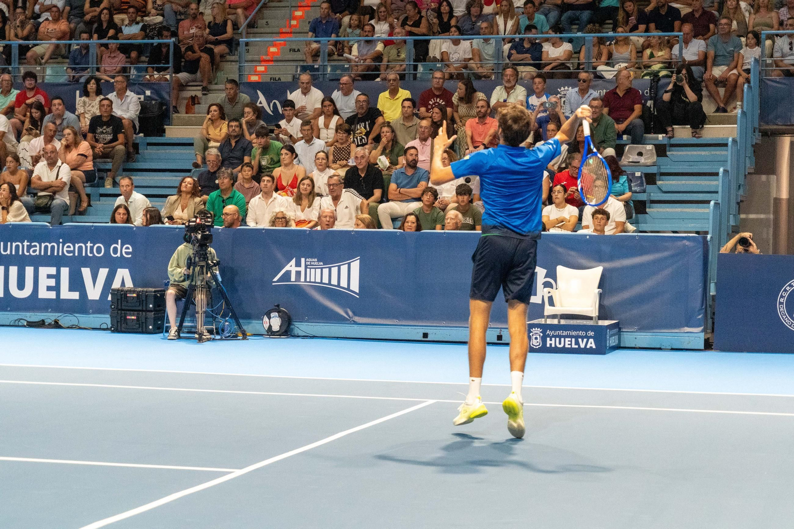Imágenes de la final masculina de la Copa del Rey de tenis entre Daniil Medvedev y Alejandro Davidovich