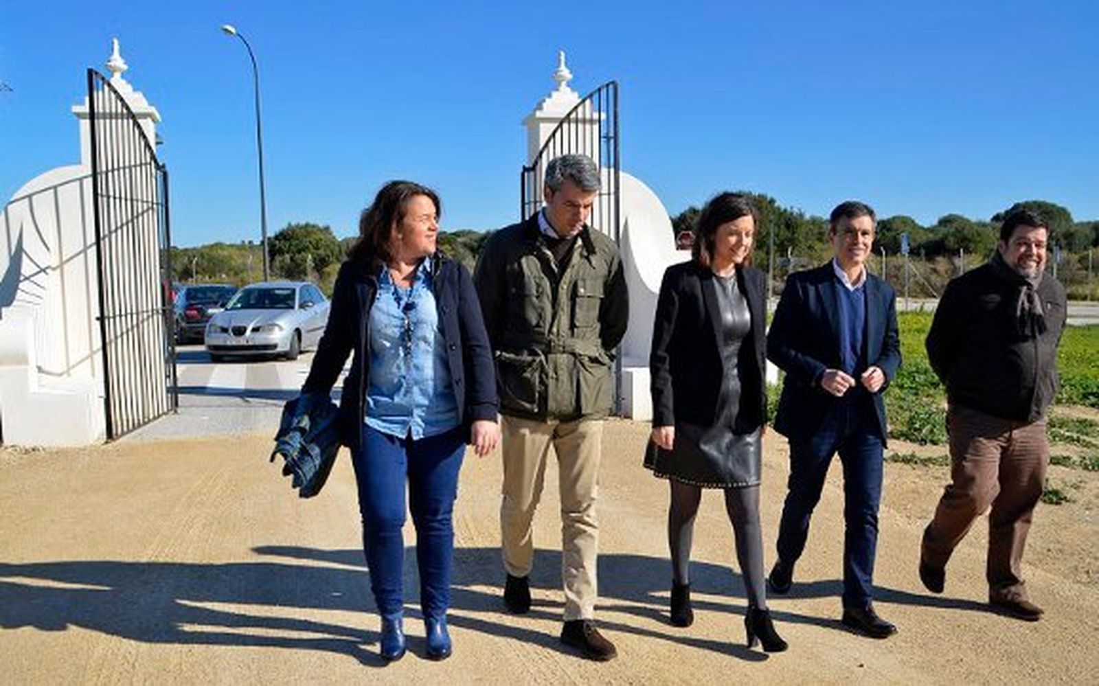 Inauguran la primera puerta de acceso al Parque Natural Bahía de Cádiz