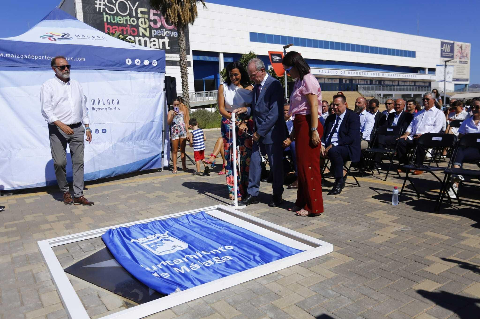 La estrella del Costa del Sol ya está en el paseo del Carpena