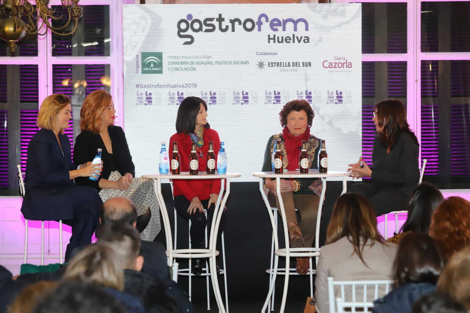 Una de las mesas redondas celebradas en Gastrofem.