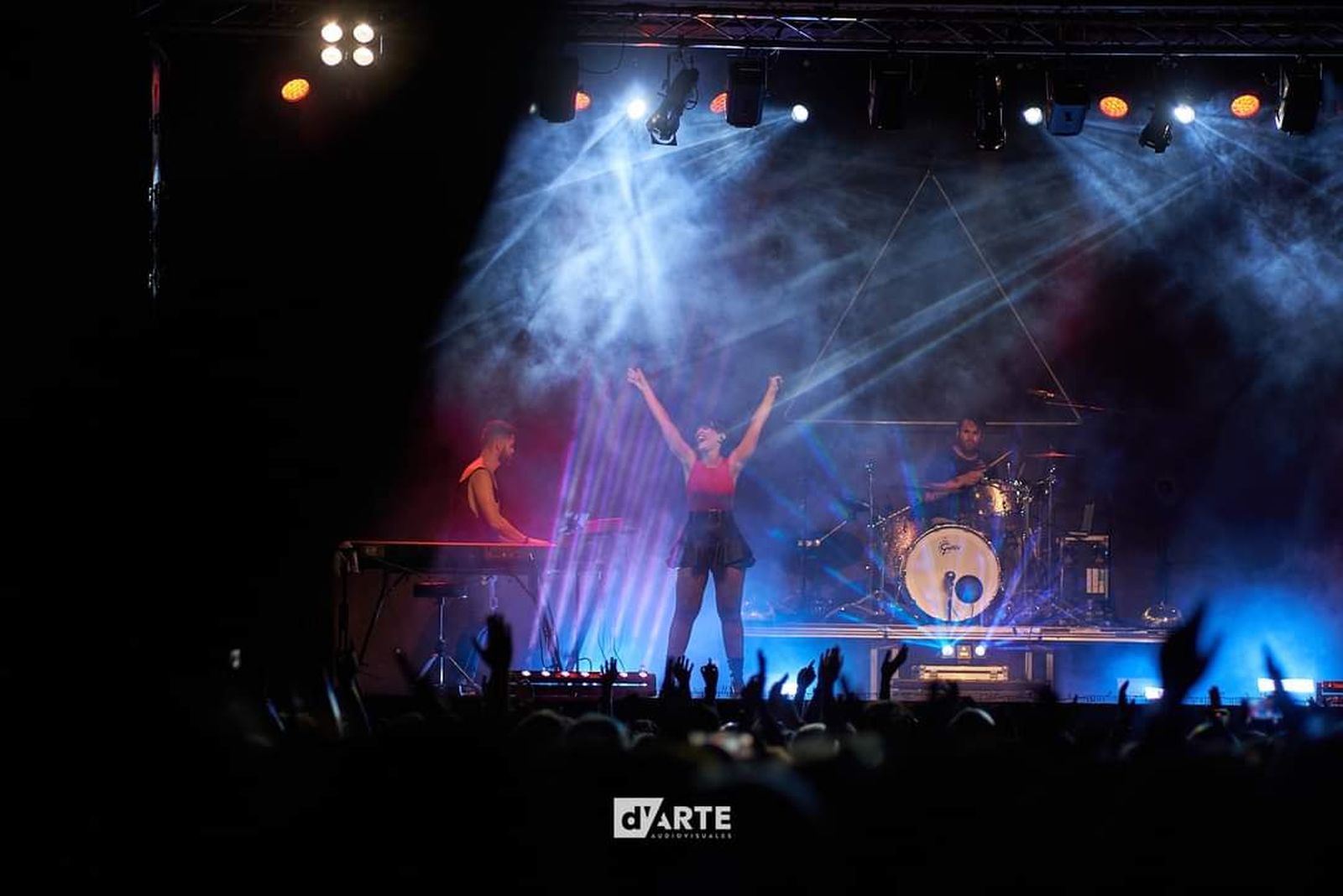 Una de las actuaciones del grupo