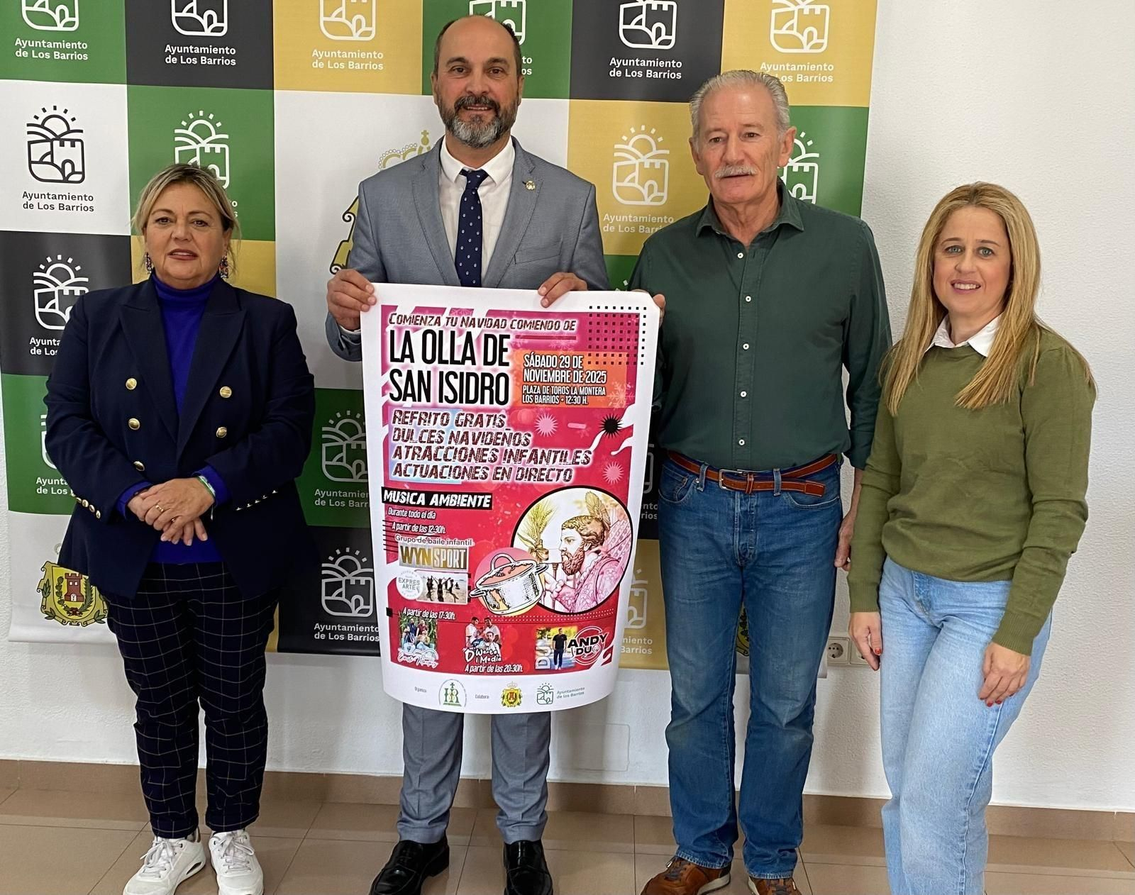 Presentación de la Olla de San Isidro.