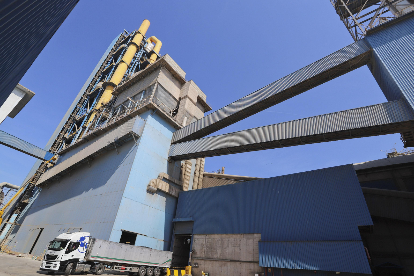 Las fotos de la fábrica de cemento de Málaga