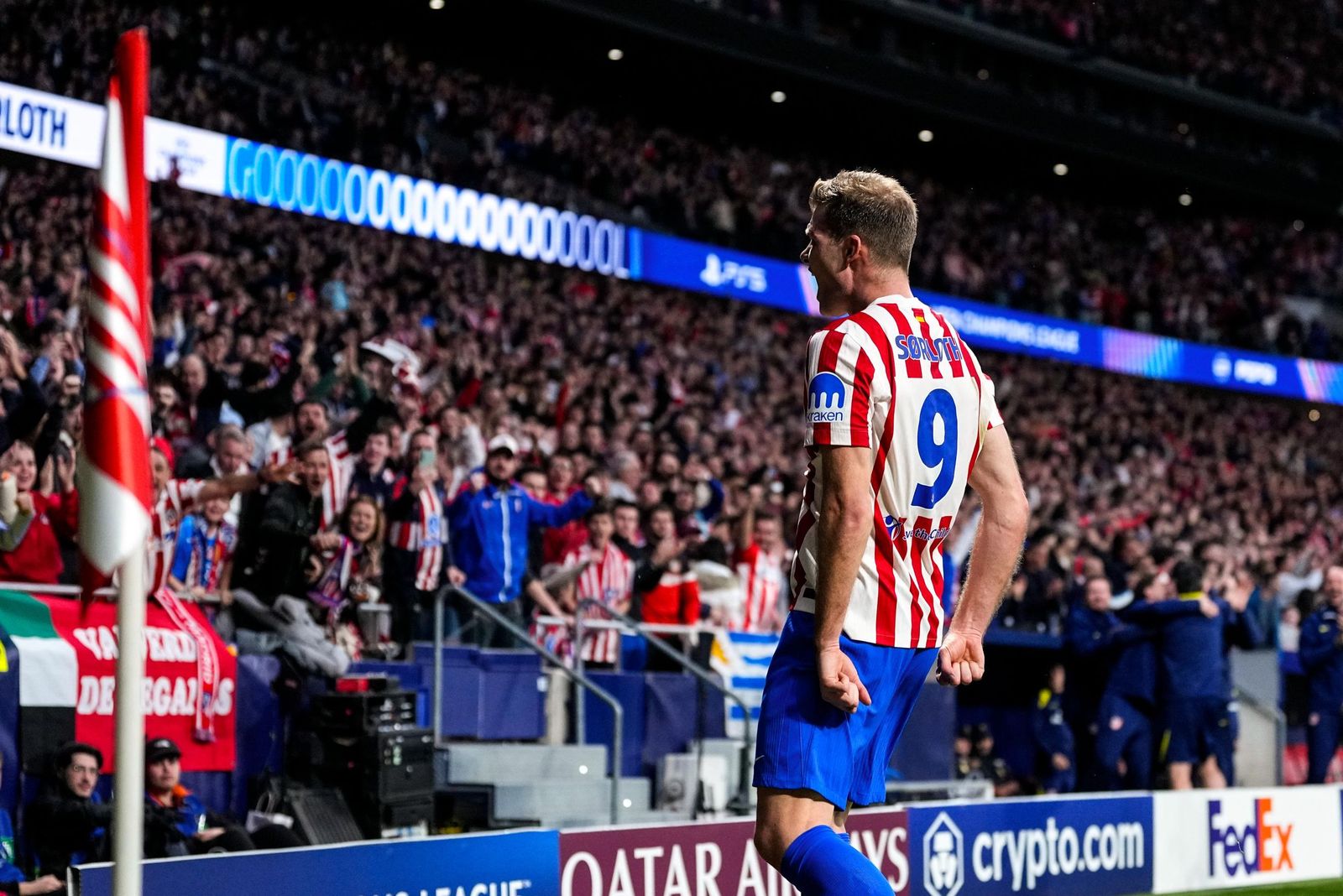 Las fotos del Atlético de Madrid-Brujas