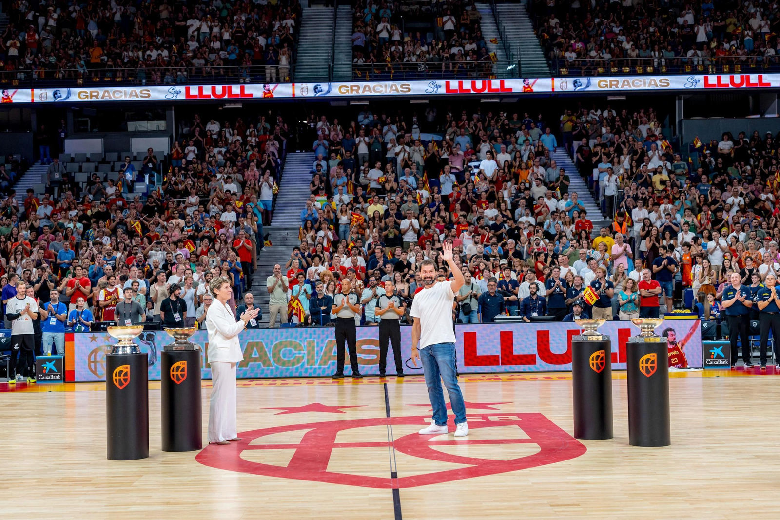 Las mejores fotos del España-Alemania de baloncesto