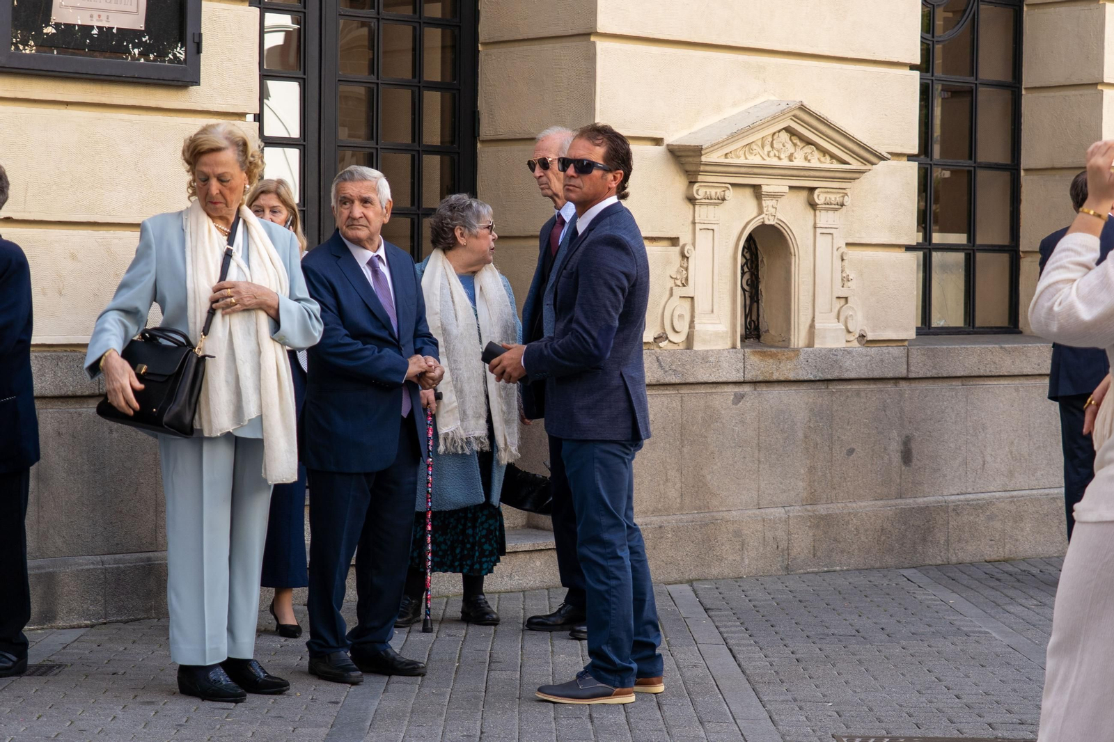 Imágenes del ambiente en el Pregón de la Semana Santa de Huelva 2025