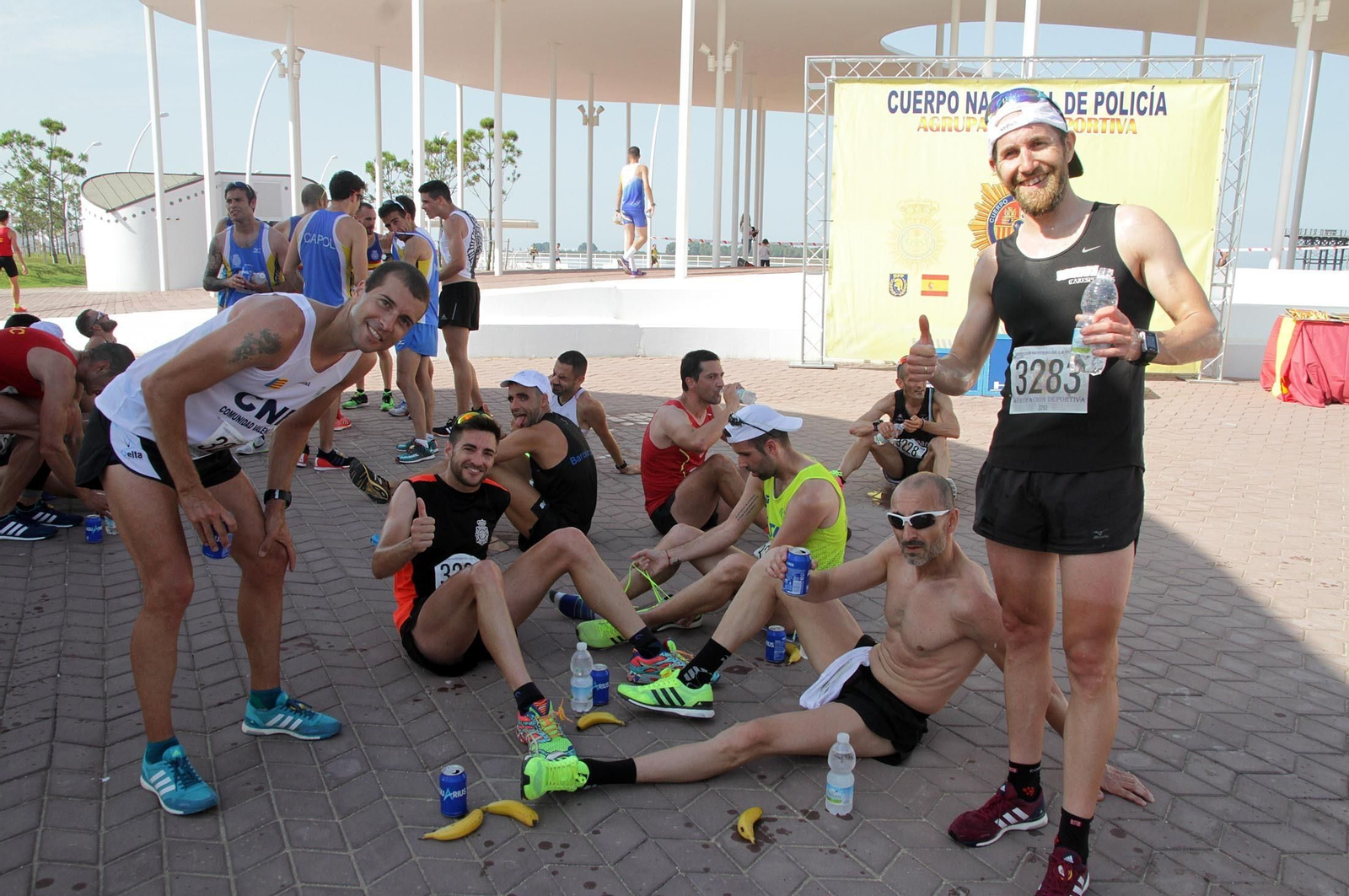 Imágenes de la Carrera Solidaria Ruta 091 organizada por la Policía Nacional