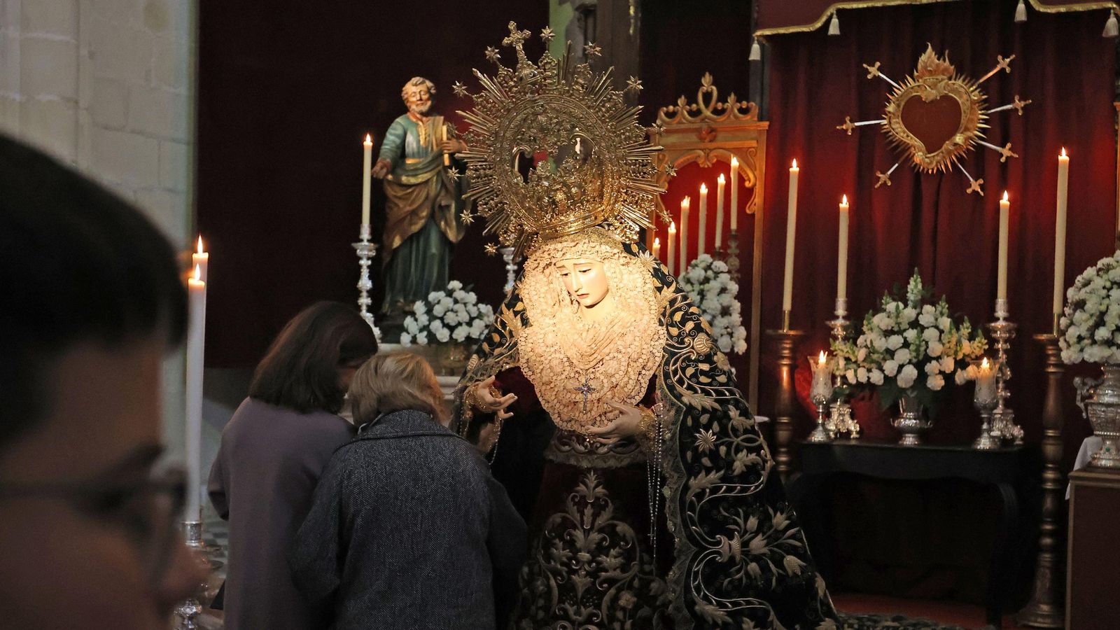 Besapiés y besamanos del primer domingo de Cuaresma en Jerez
