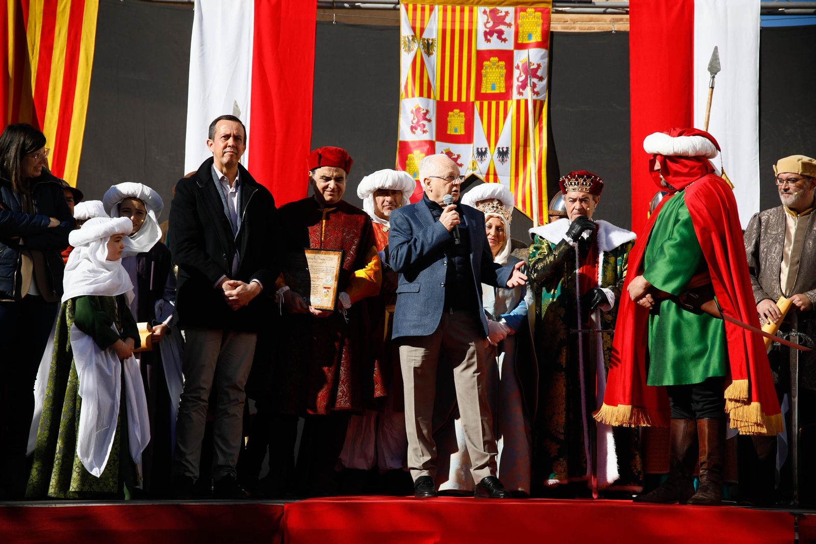La Recreación de la Pernoctación de los Reyes Católicos en Fiñana, en imágenes