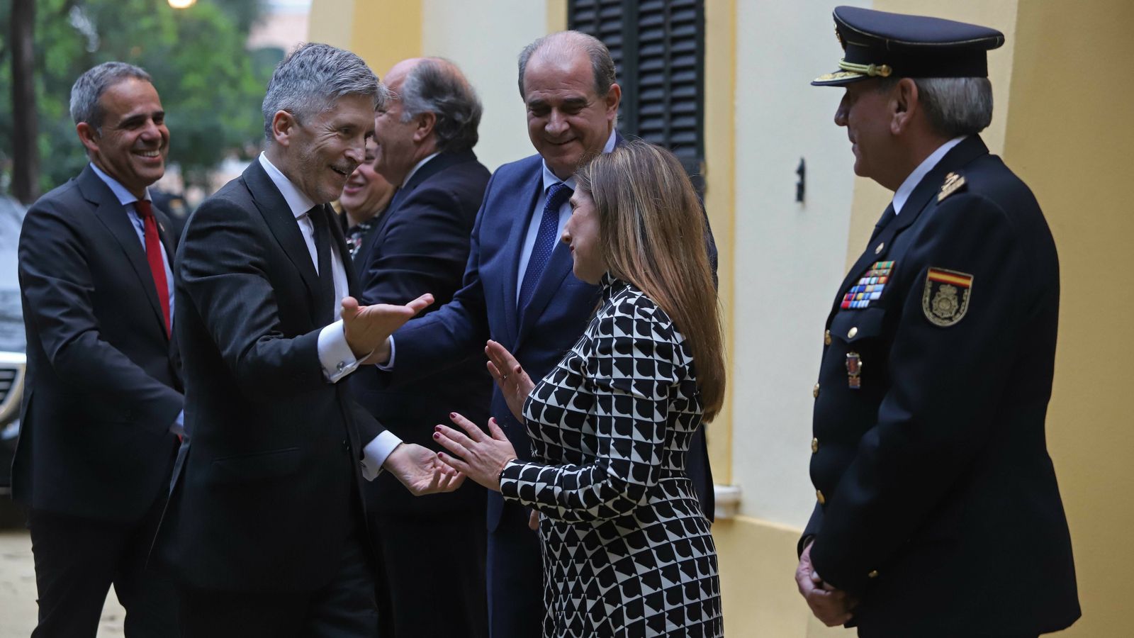Fotos del acto de entrega de la Medalla de la Mancomunidad a la Policía Nacional
