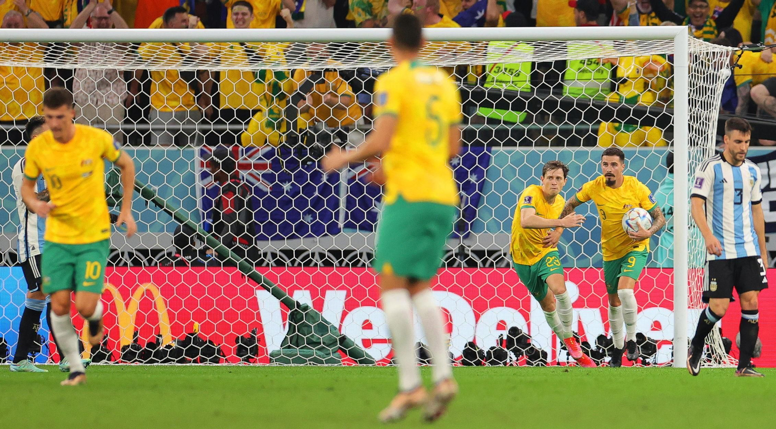 Las fotos del Argentina - Australia