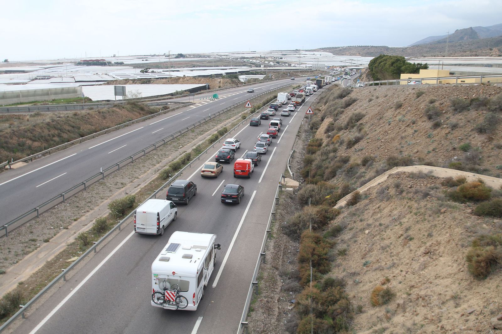 Las imágenes de la manifestación de agricultores