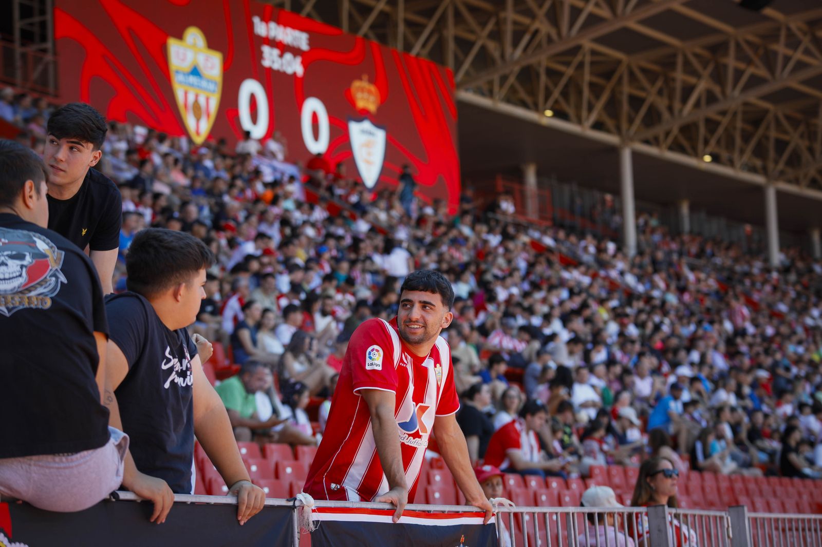 Imágenes del partido entre el Almería B y el Real Jaén