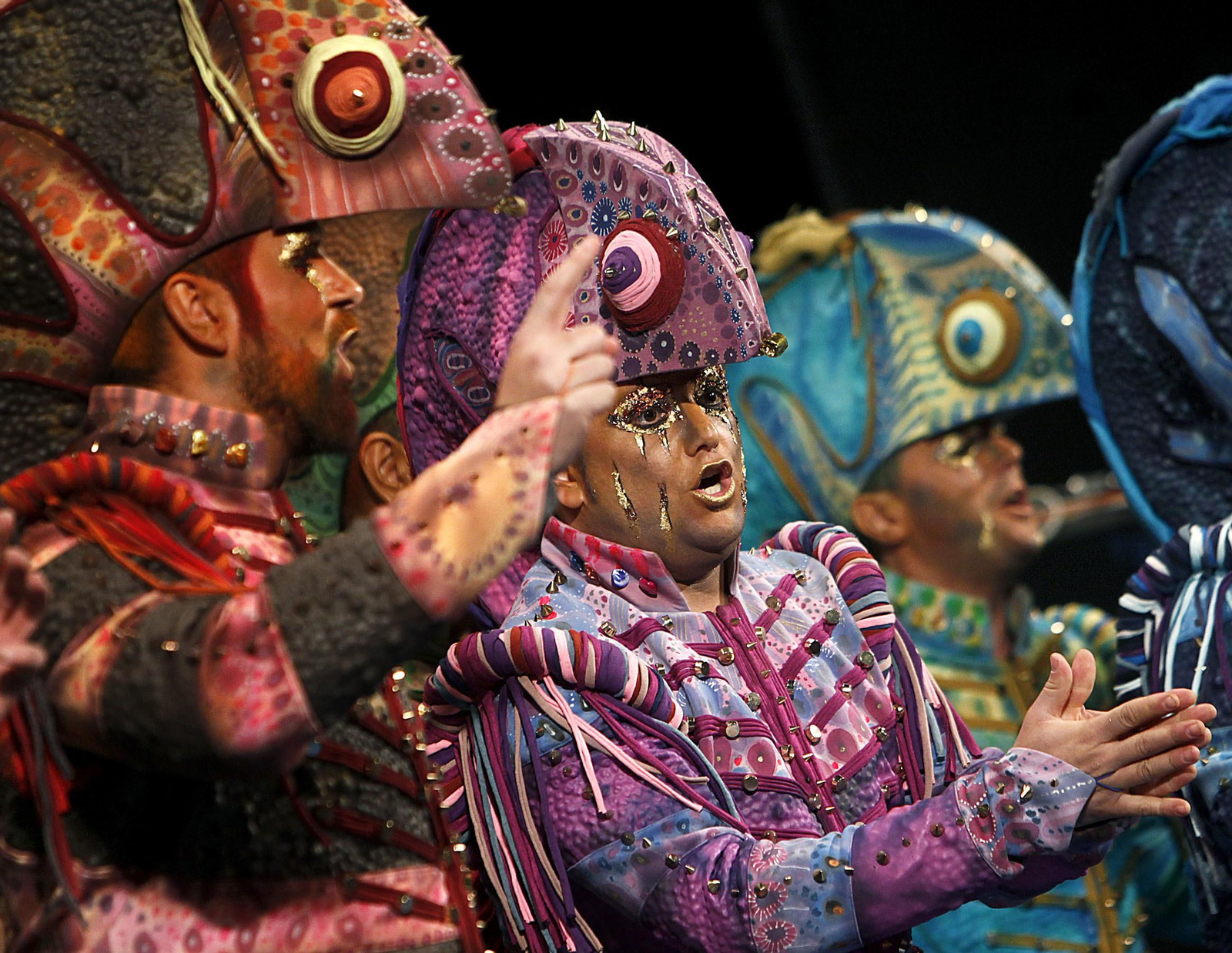 'Los cobardes', primer premio de comparsas de 2016.