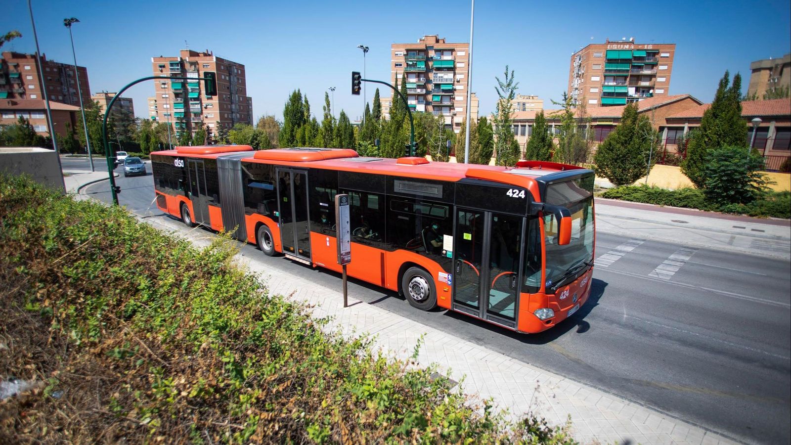 Autobús urbano de Granada | Imagen de archivo