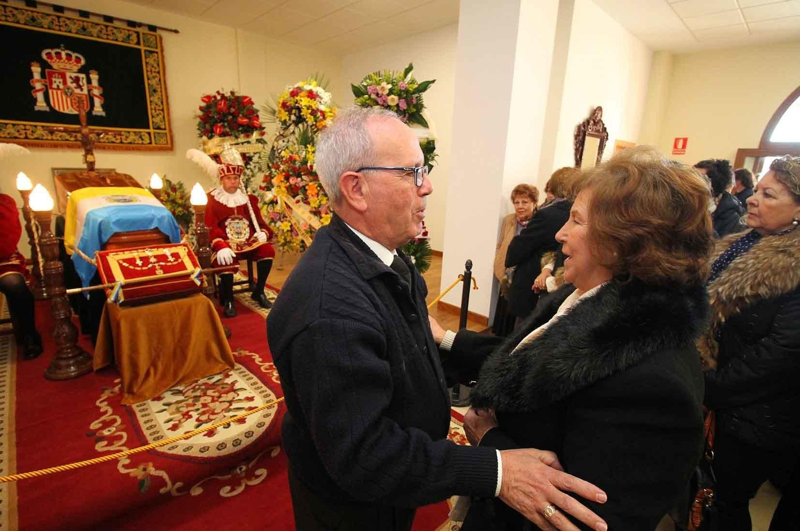 Imágenes del funeral de Pilar Pulgar