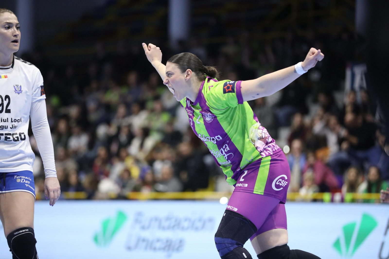 El Costa del Sol Málaga - Targu Jiu de la EHF European League, en fotos