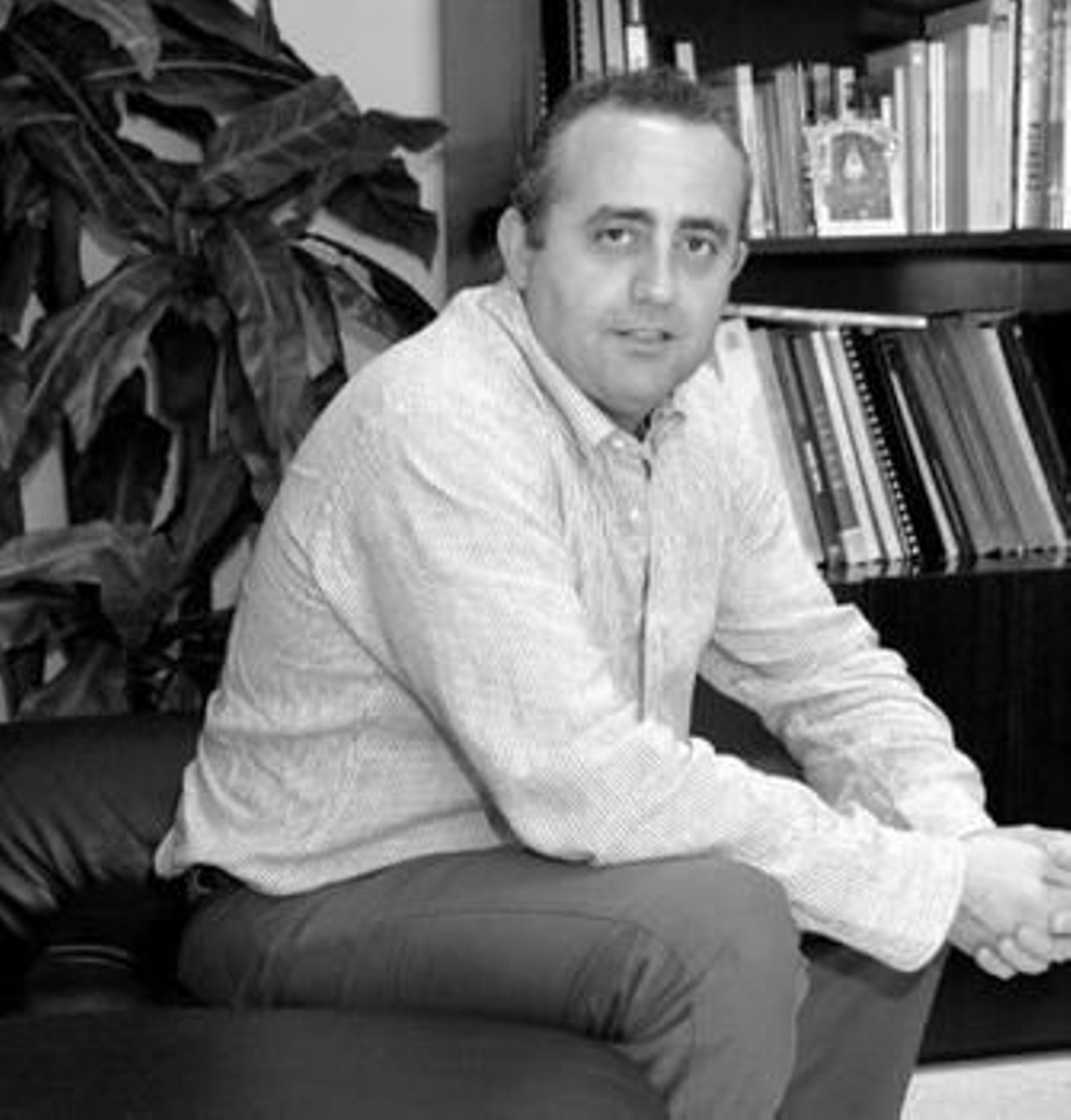 Francisco Javier Maldonado, en la sede provincial del PP.