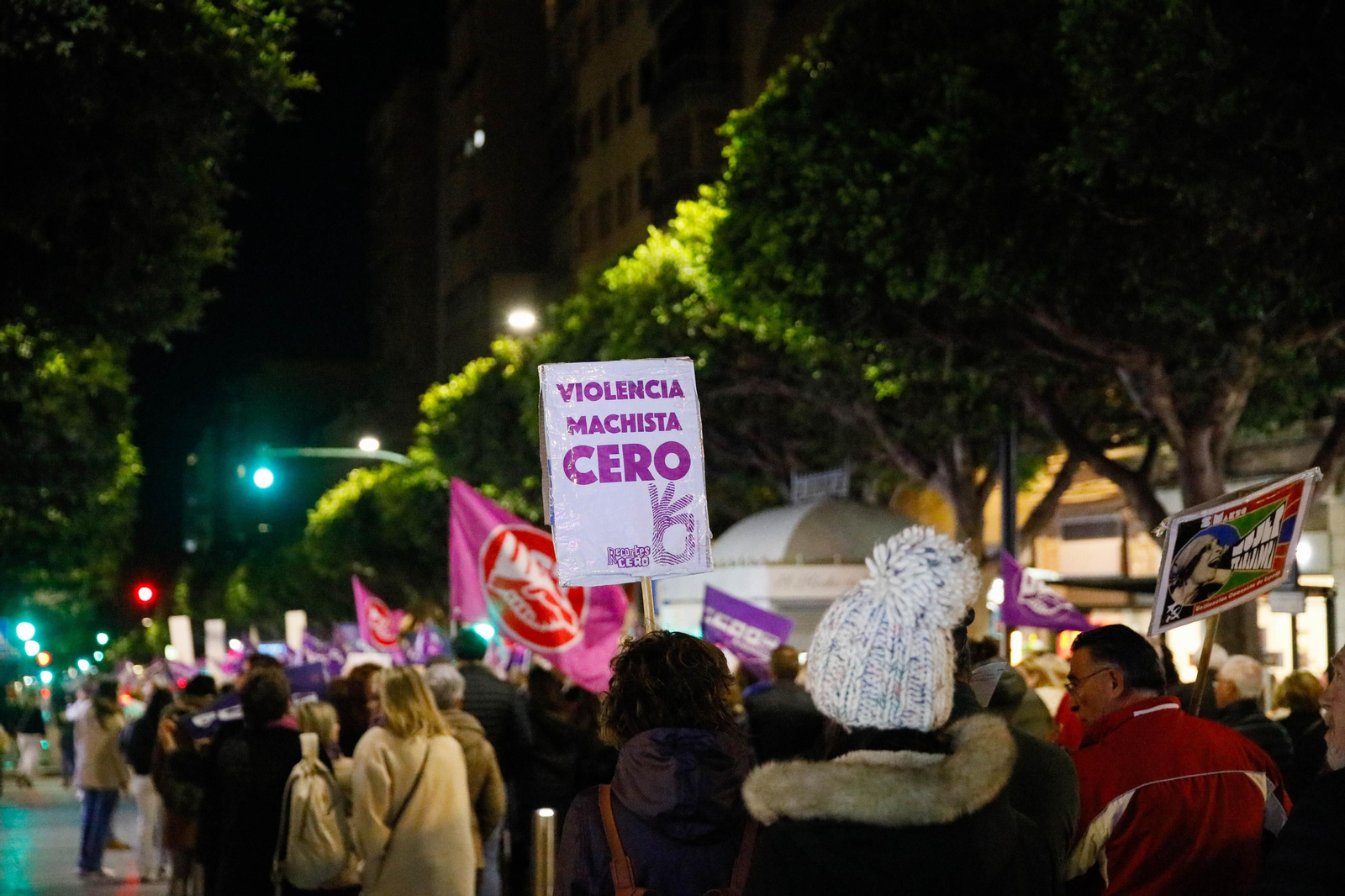 Galería de imágenes por el día de la mujer en Almería