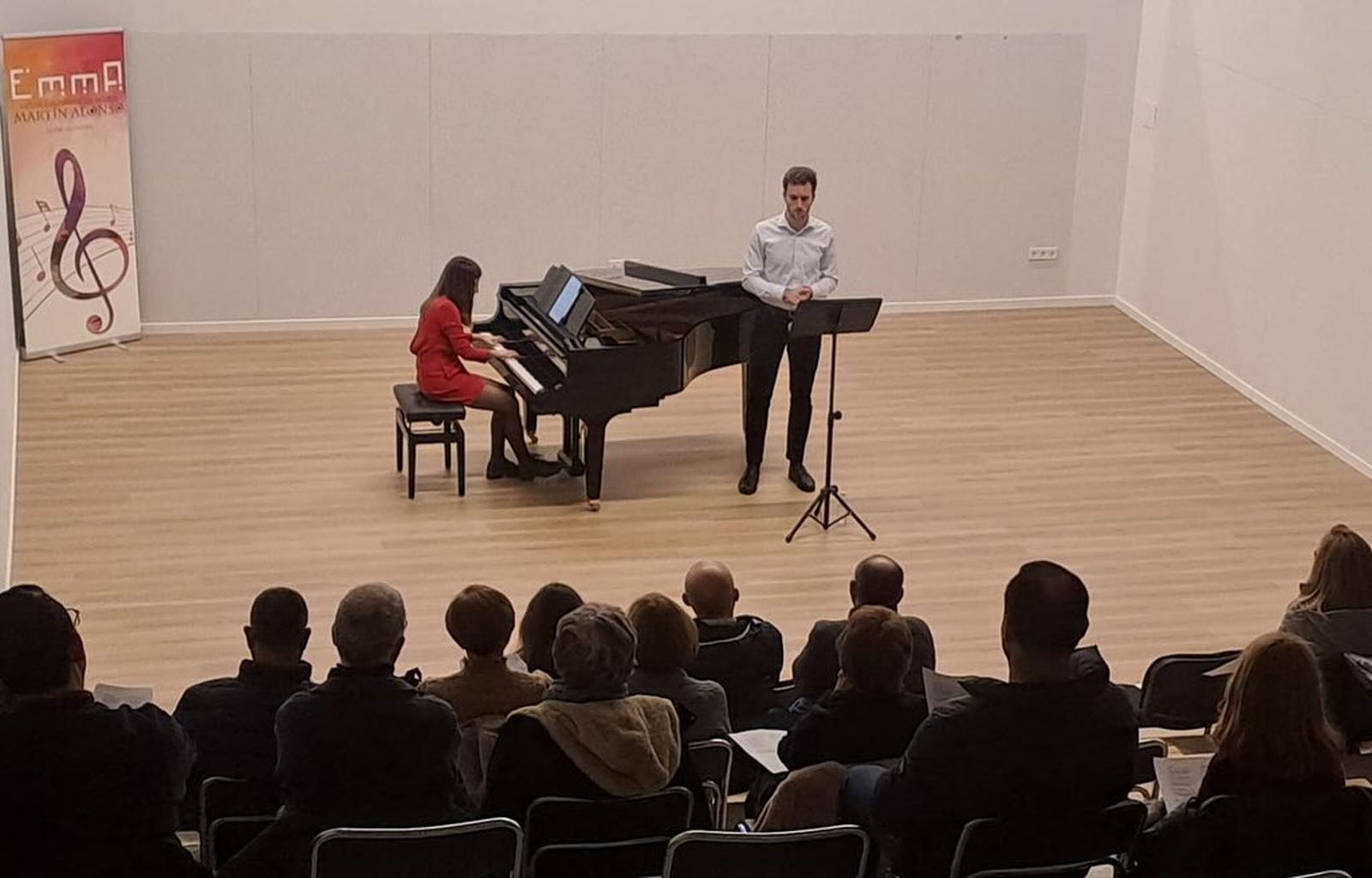 EL pasado viernes tuvo lugar el recital de canto lírico en la Escuela Municipal de Música de Huércal-Overa
